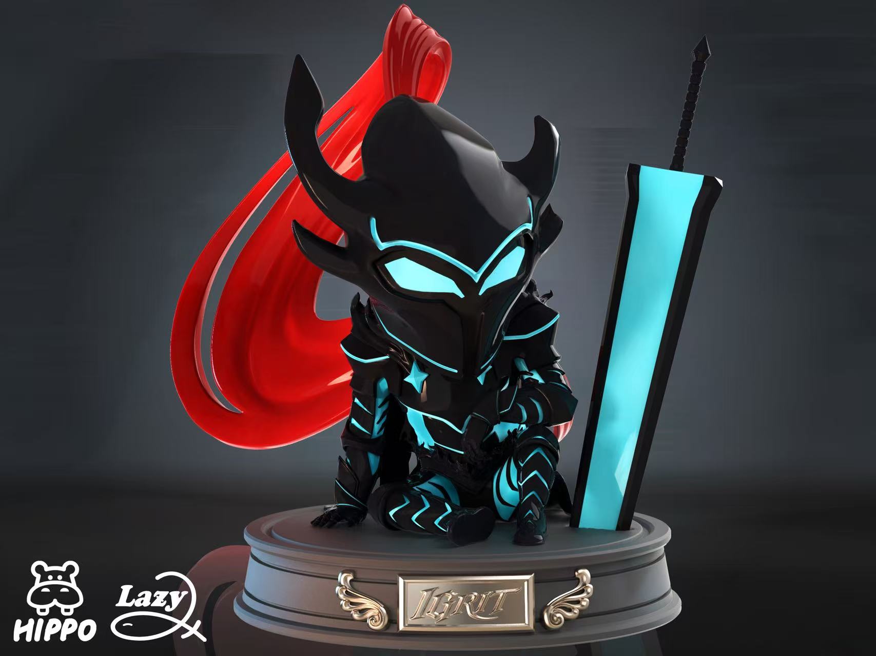 【我獨自升級】Hippo x Lazy-我獨自升級Solo Leveling 第一彈 坐姿系列 耶格利特 蟻王貝爾