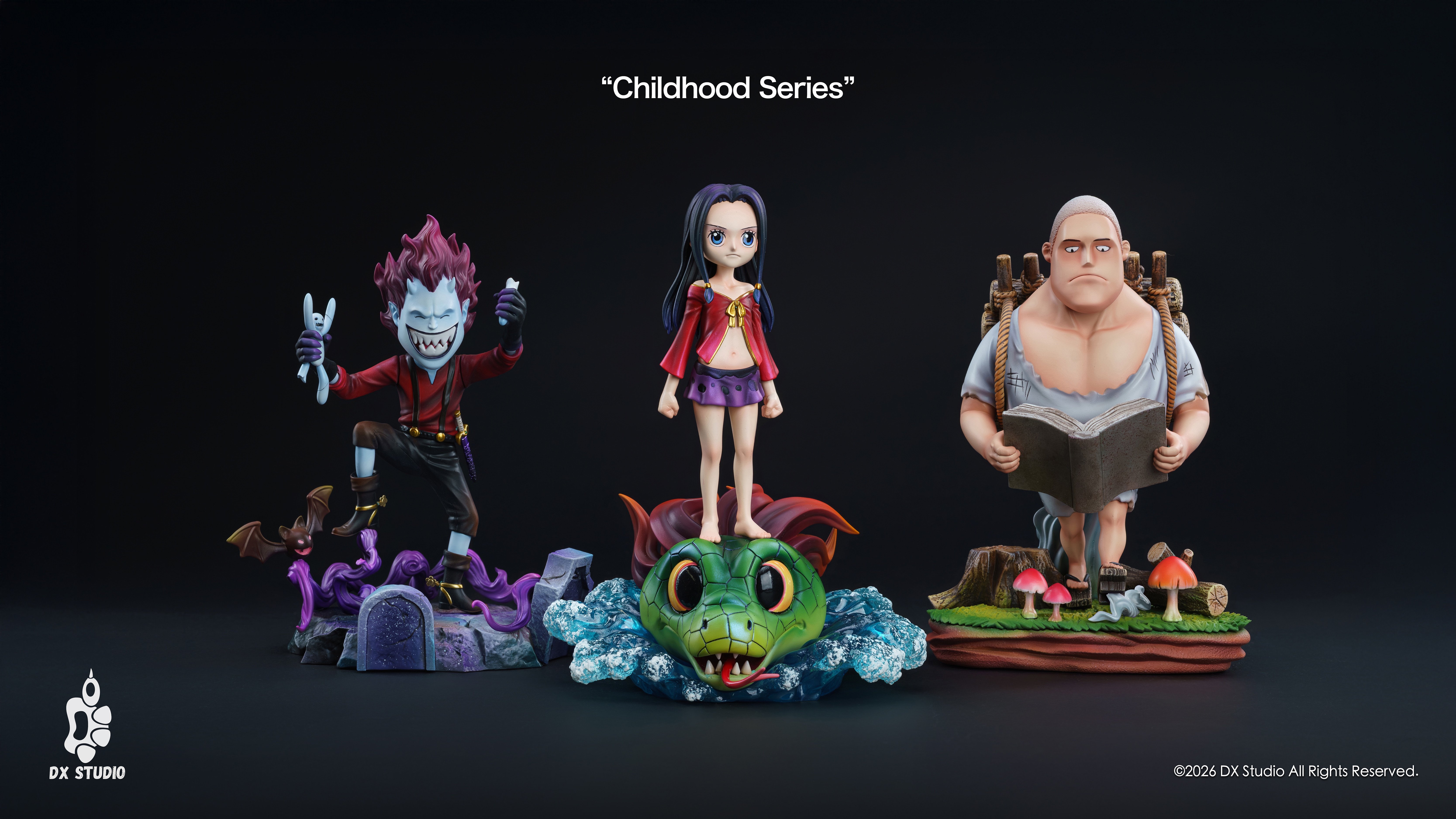 【海賊王】大熊社-七武海童年系列 最後一彈 莫利亞 大熊 女帝