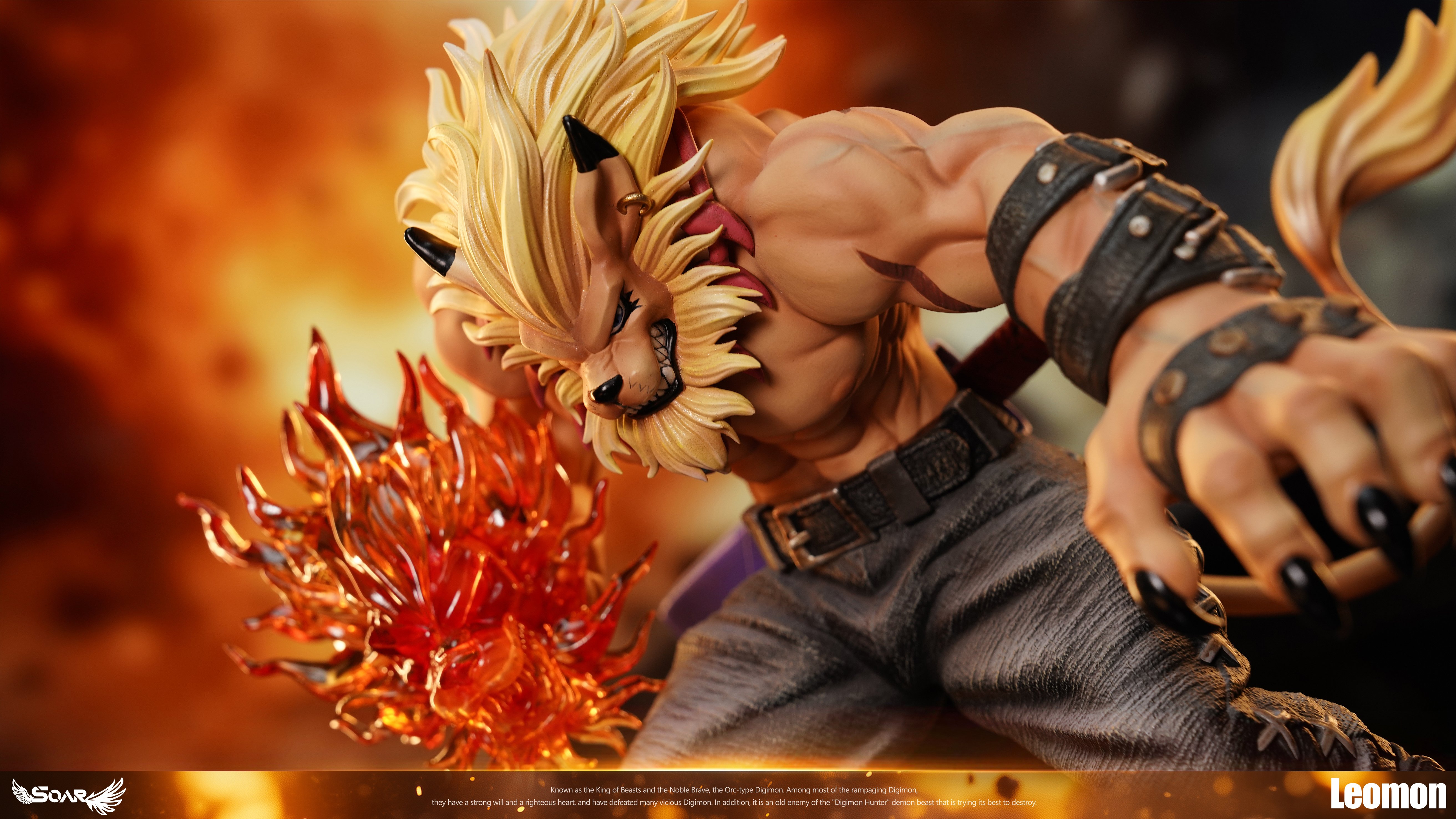 【數碼寶貝】Soar-數碼寶貝圖鑑系列 獅子獸