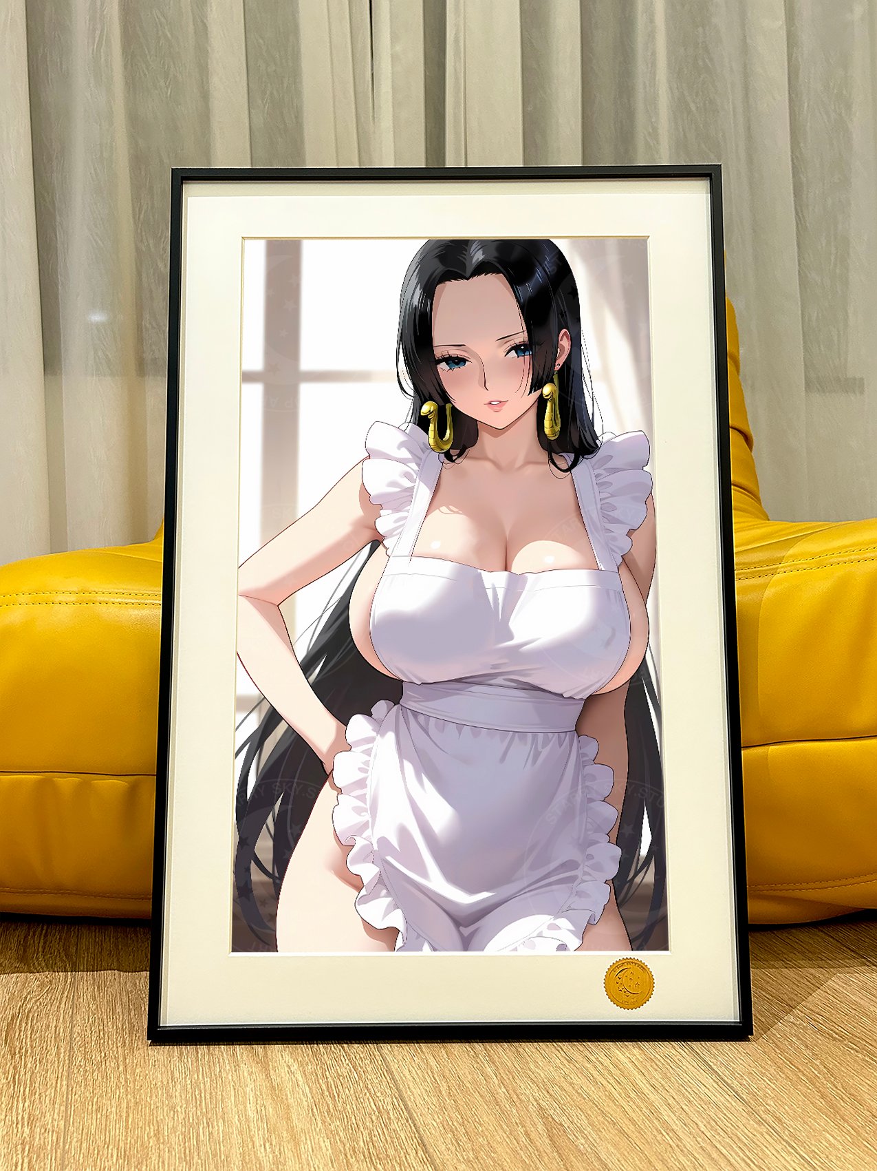 【週邊】星空工作室-女僕漢庫克 Hancock海賊王蛇姬女帝onepiece九蛇島裝飾畫