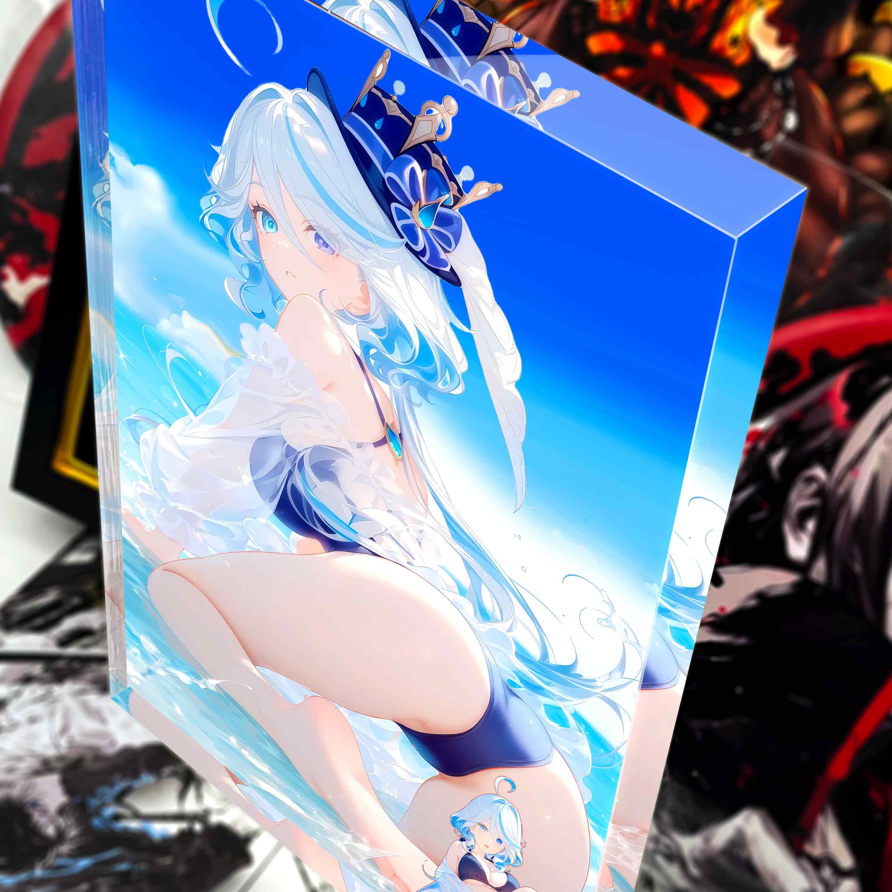 【週邊】阿喵畫社-海風吹吹 芙寧娜