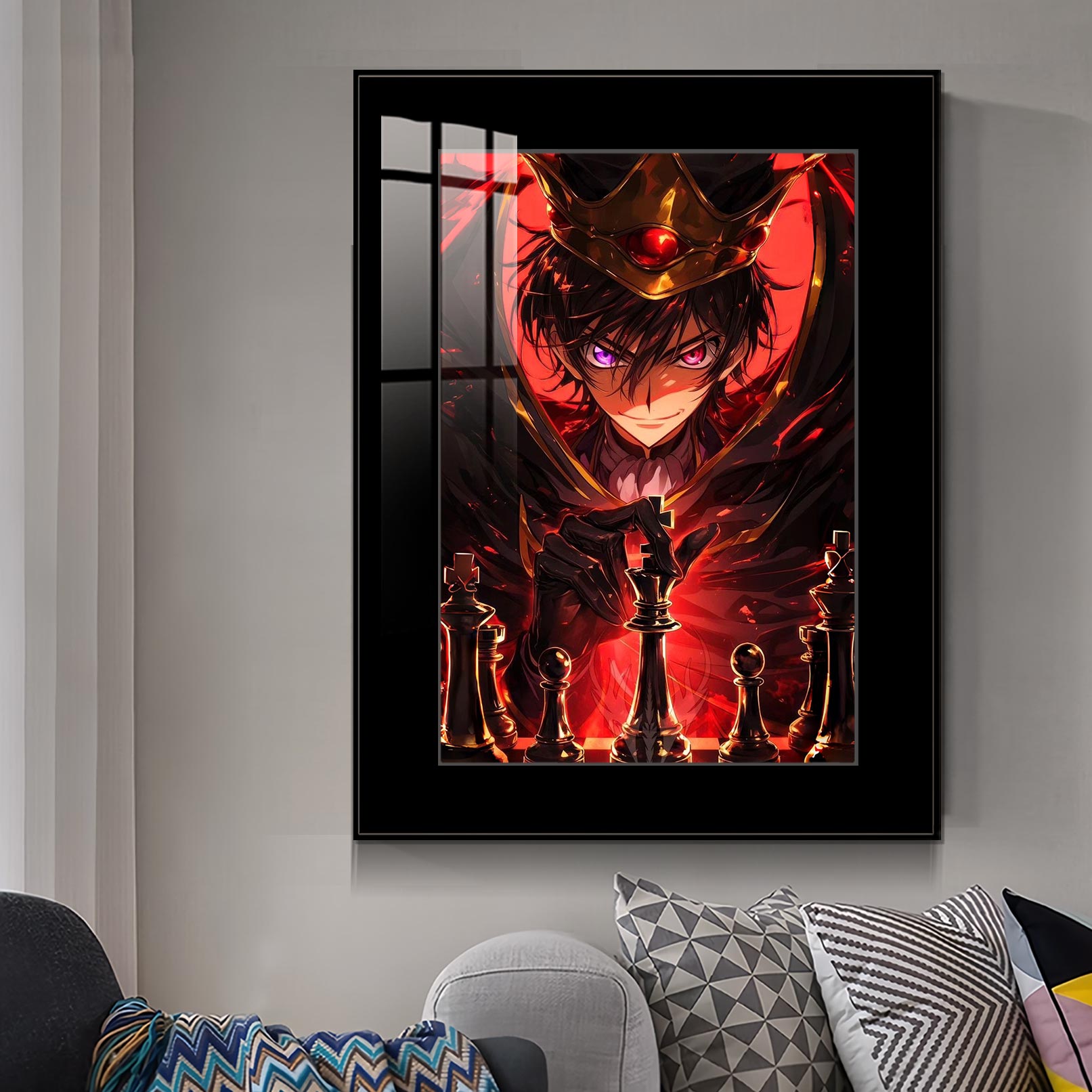 【週邊】橘子工作室－反叛的魯路修 皇帝 魯路修 裝飾畫