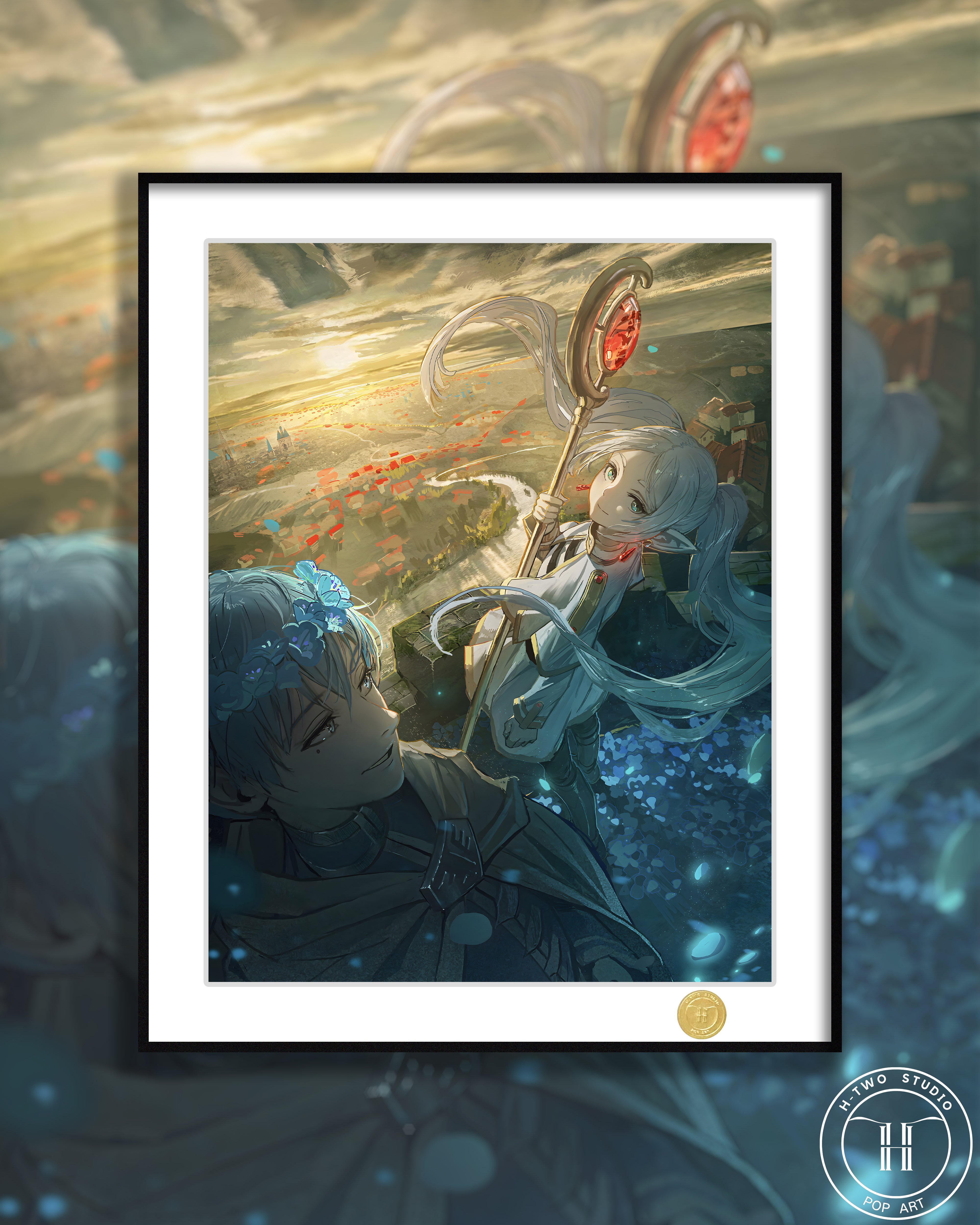 【週邊】H2工作室－葬送的芙莉蓮 辛梅爾＆芙莉蓮 裝飾畫