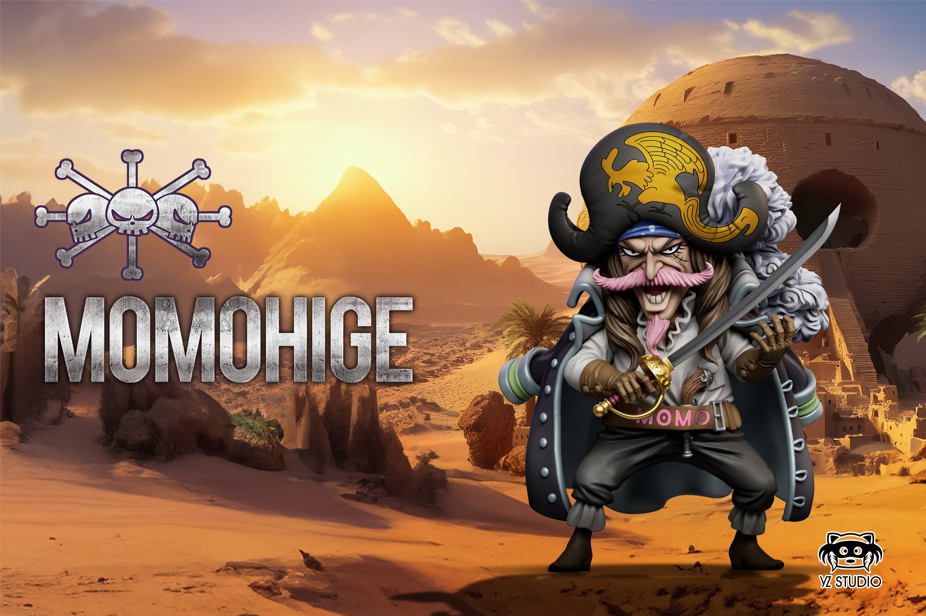 【海賊王】YZ工作室－黑鬍子海賊團 番外篇 旗下海賊團 桃鬍子