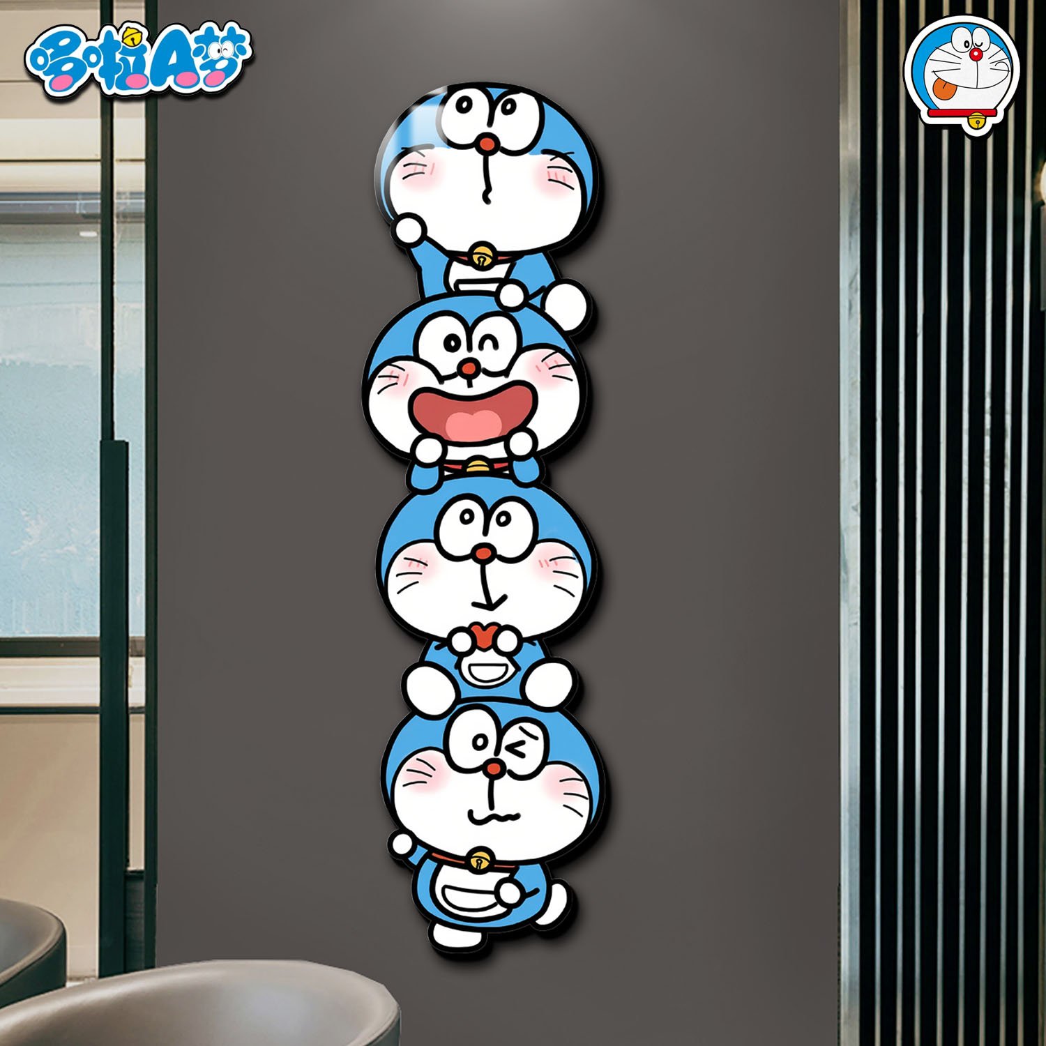 【週邊】阿喵畫社-多啦A夢燈帶畫