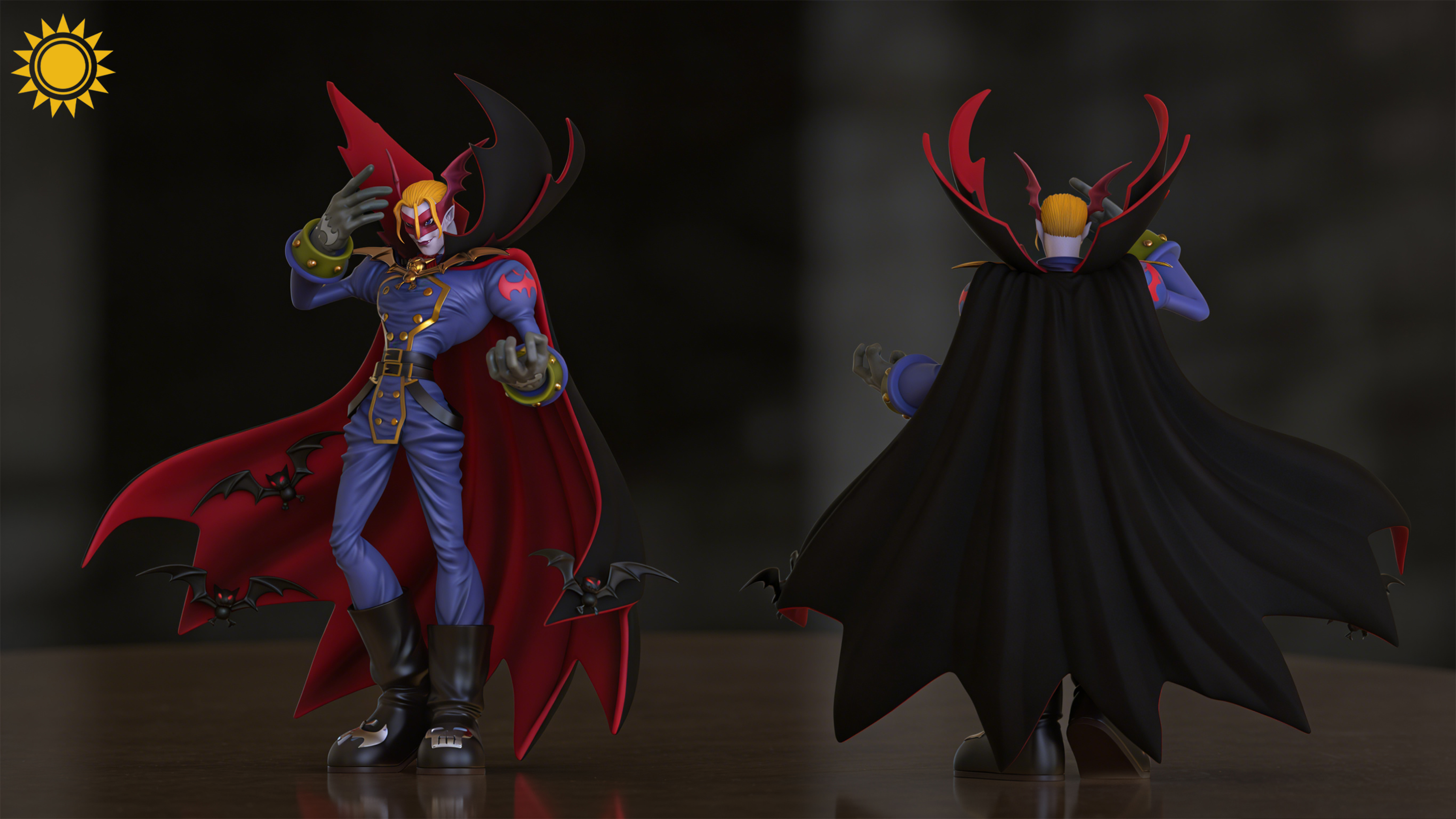 【數碼寶貝】太陽模玩－吸血魔獸