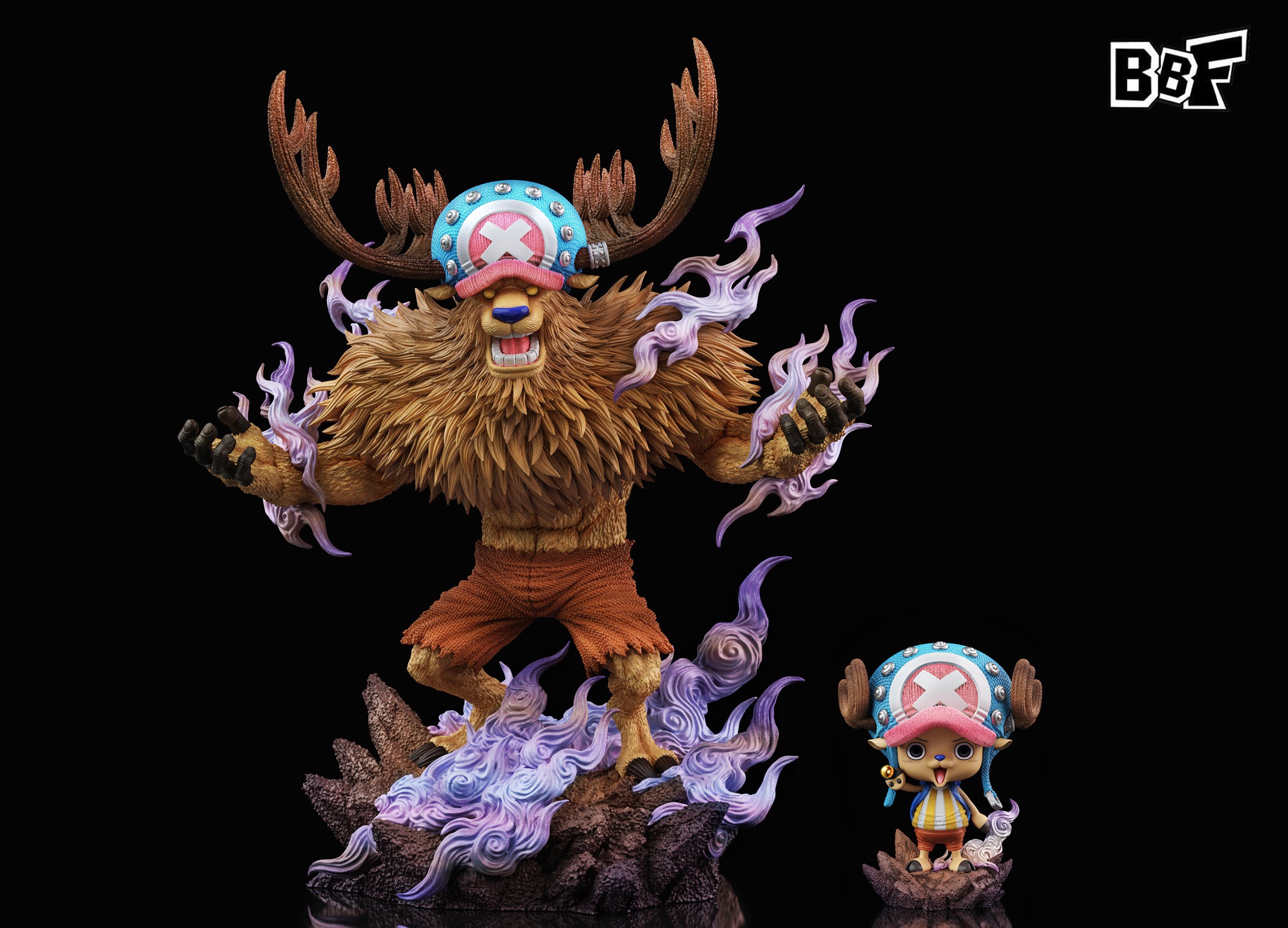 【海賊王】BBF Studio-兩年前草帽團系列 第一彈 兩年前 鬼島 喬巴