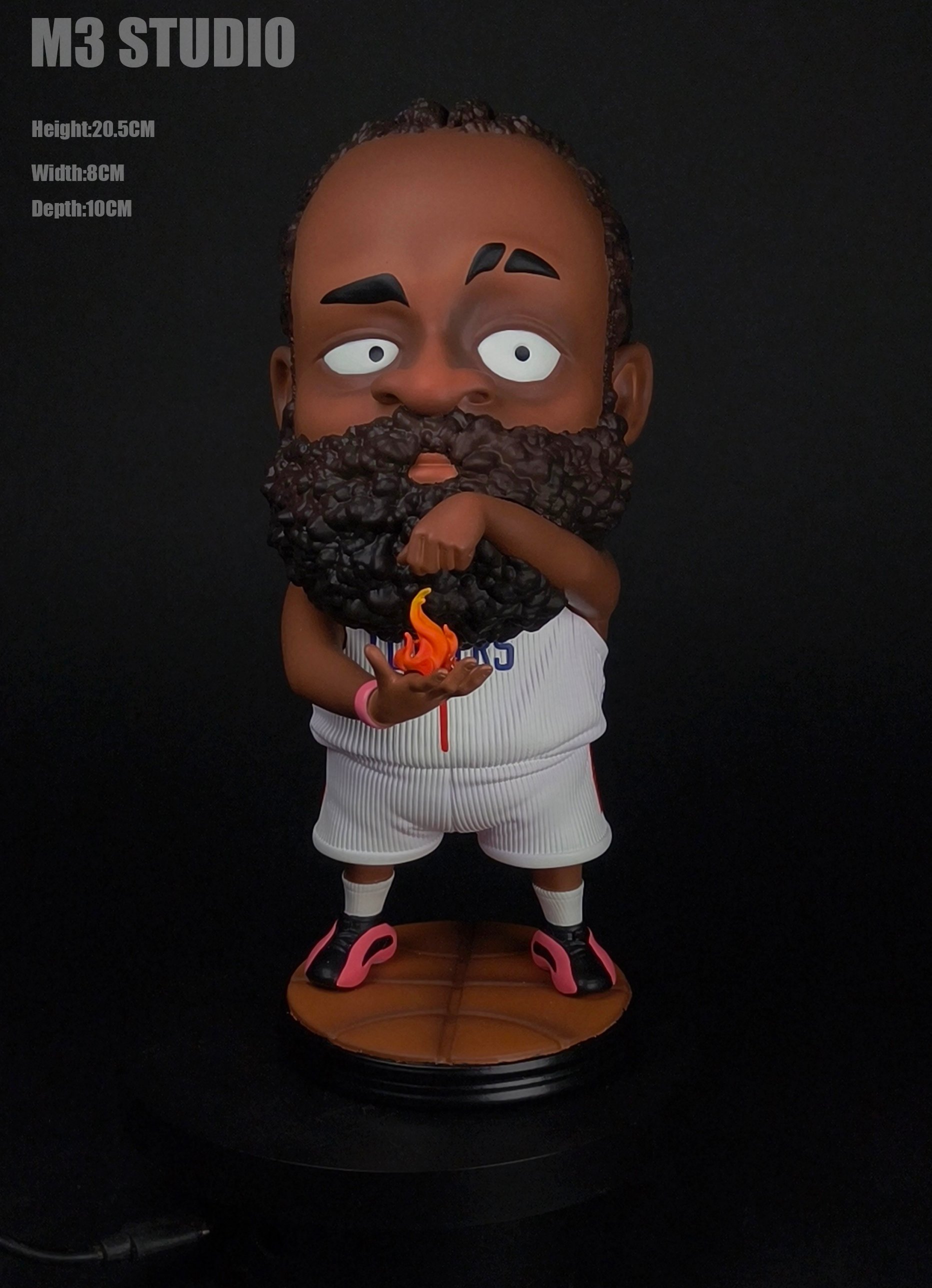 【運動明星】M3工作室-NBA Q版 快船隊 大鬍子 詹姆斯哈登2.0