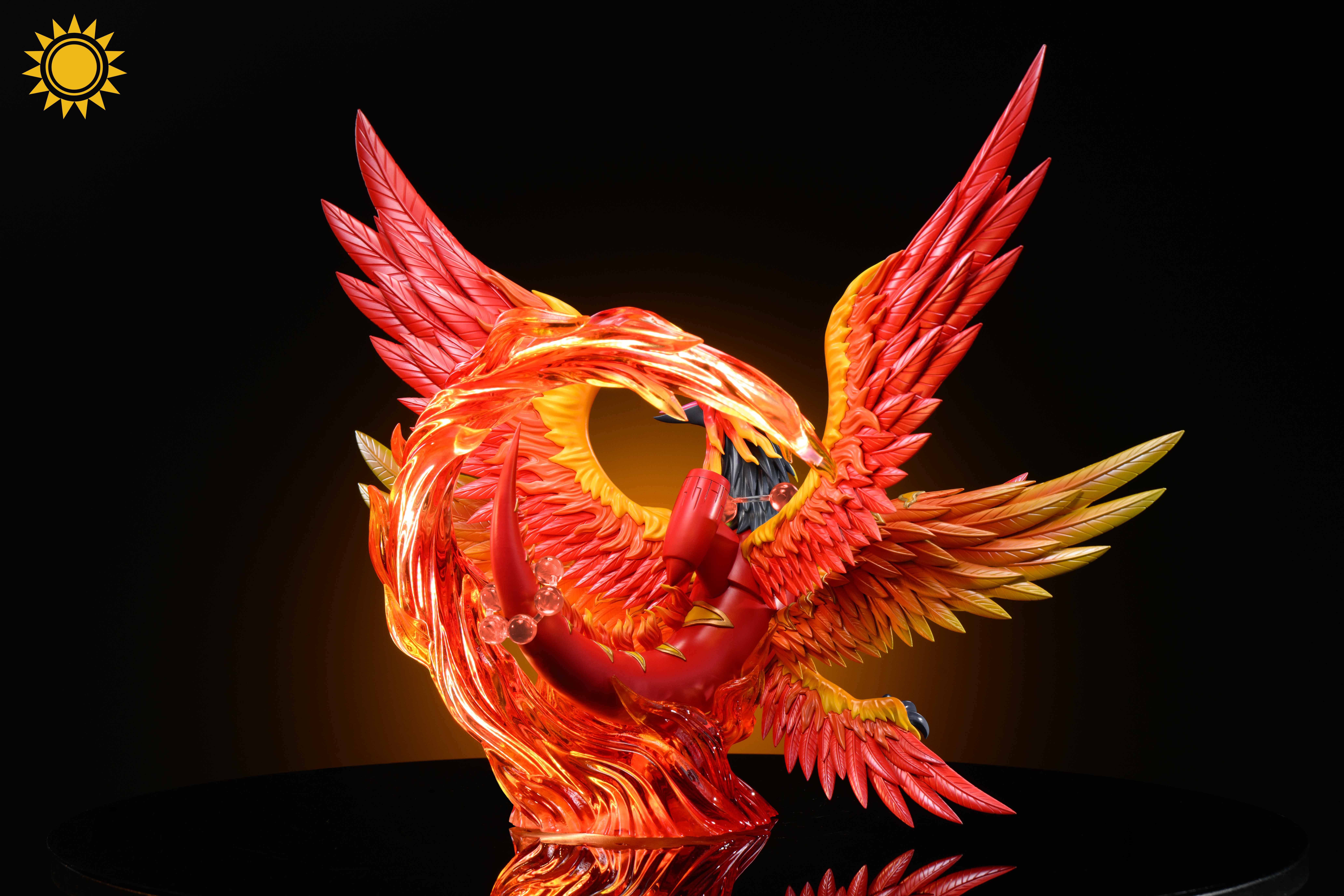 【數碼寶貝】太陽模玩-四聖獸系列 第三彈 朱雀獸