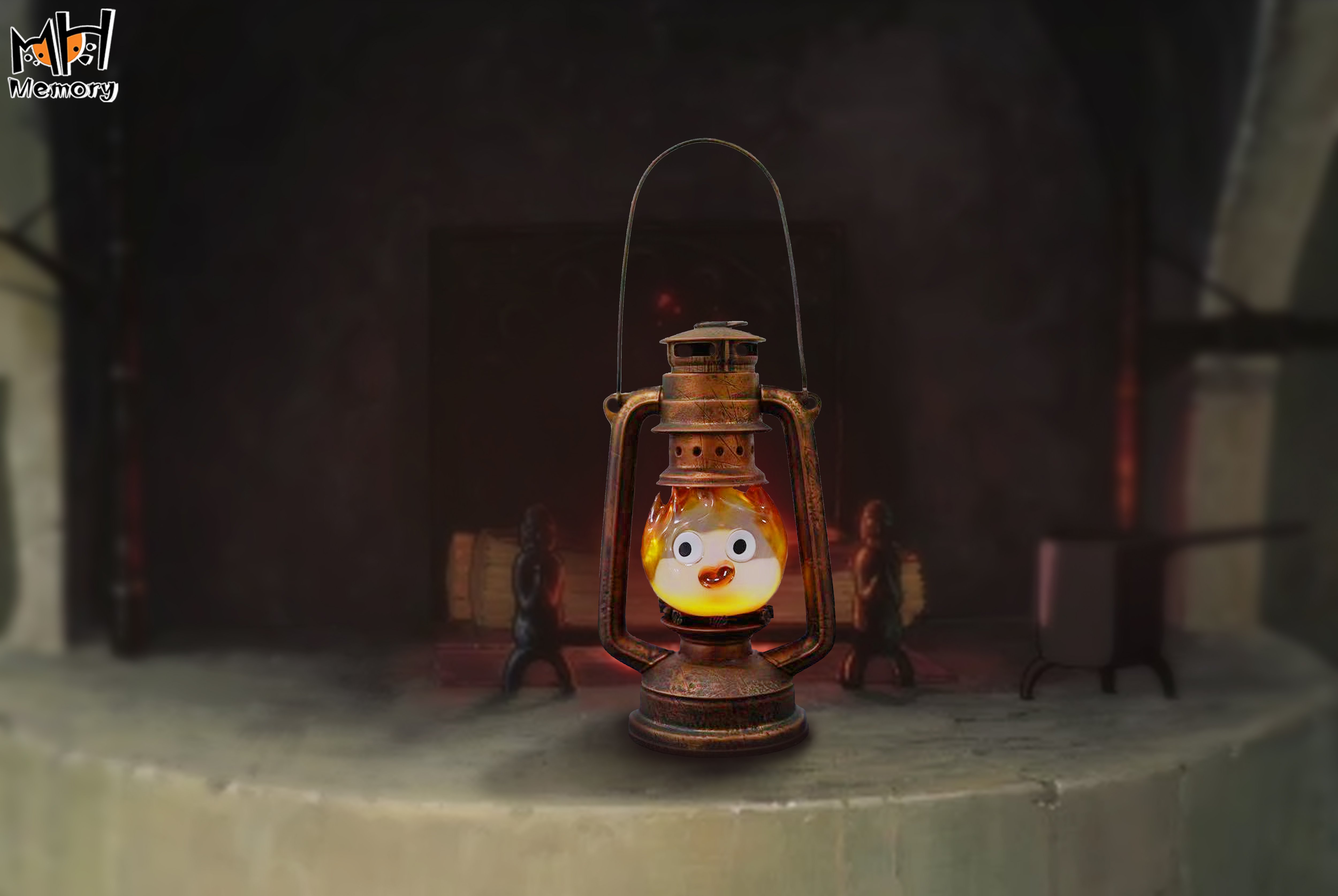 【宮崎駿】Memory Studio-檯燈卡西法