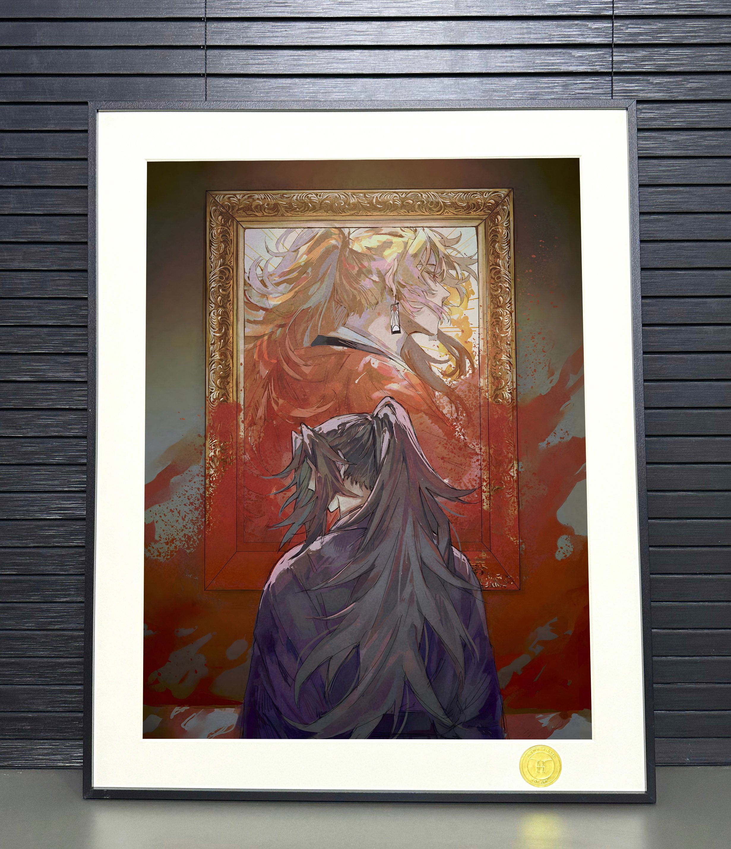 【週邊】H2工作室－鬼滅之刃 繼國兄弟 裝飾畫