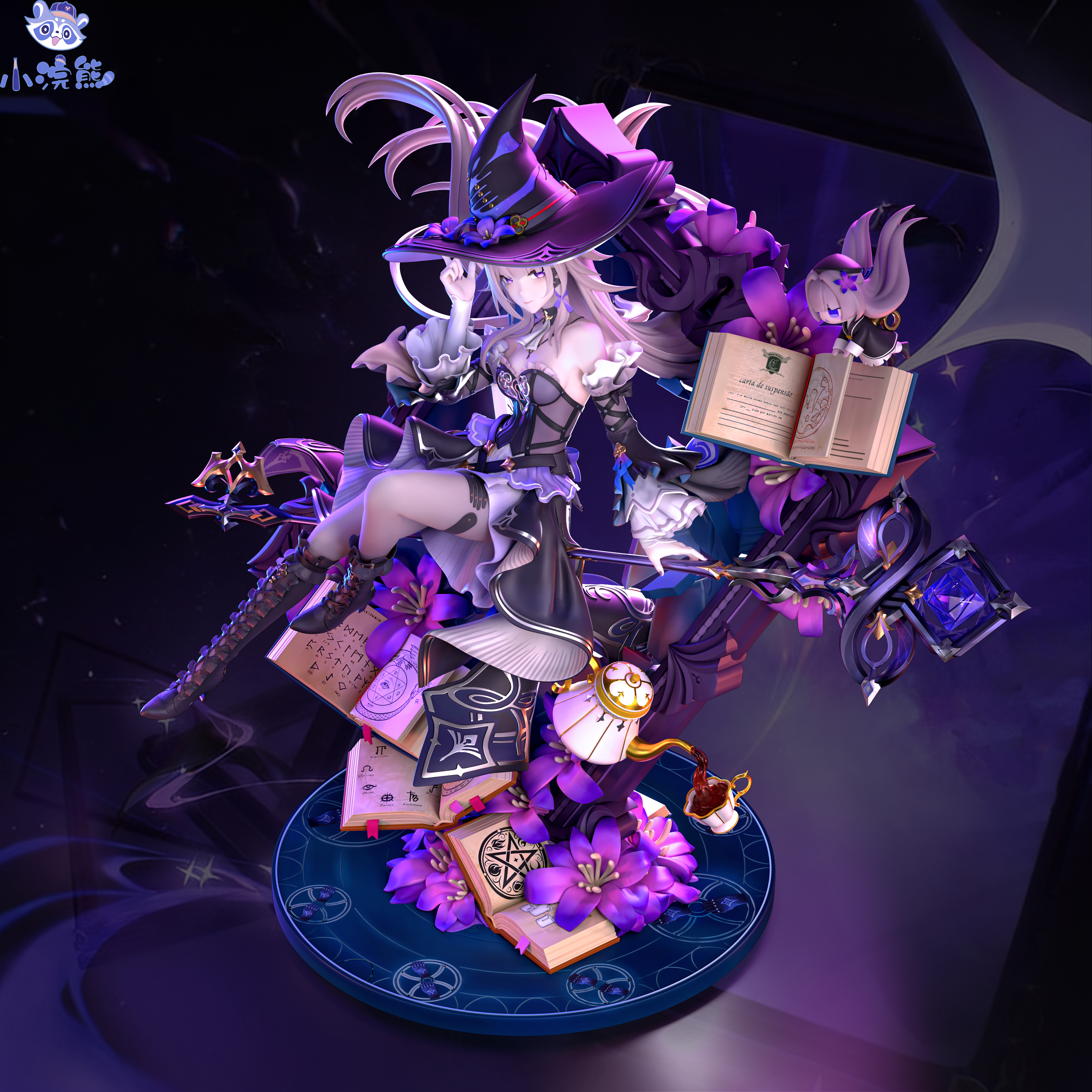 【崩壞】小浣熊工作室－黑塔女士