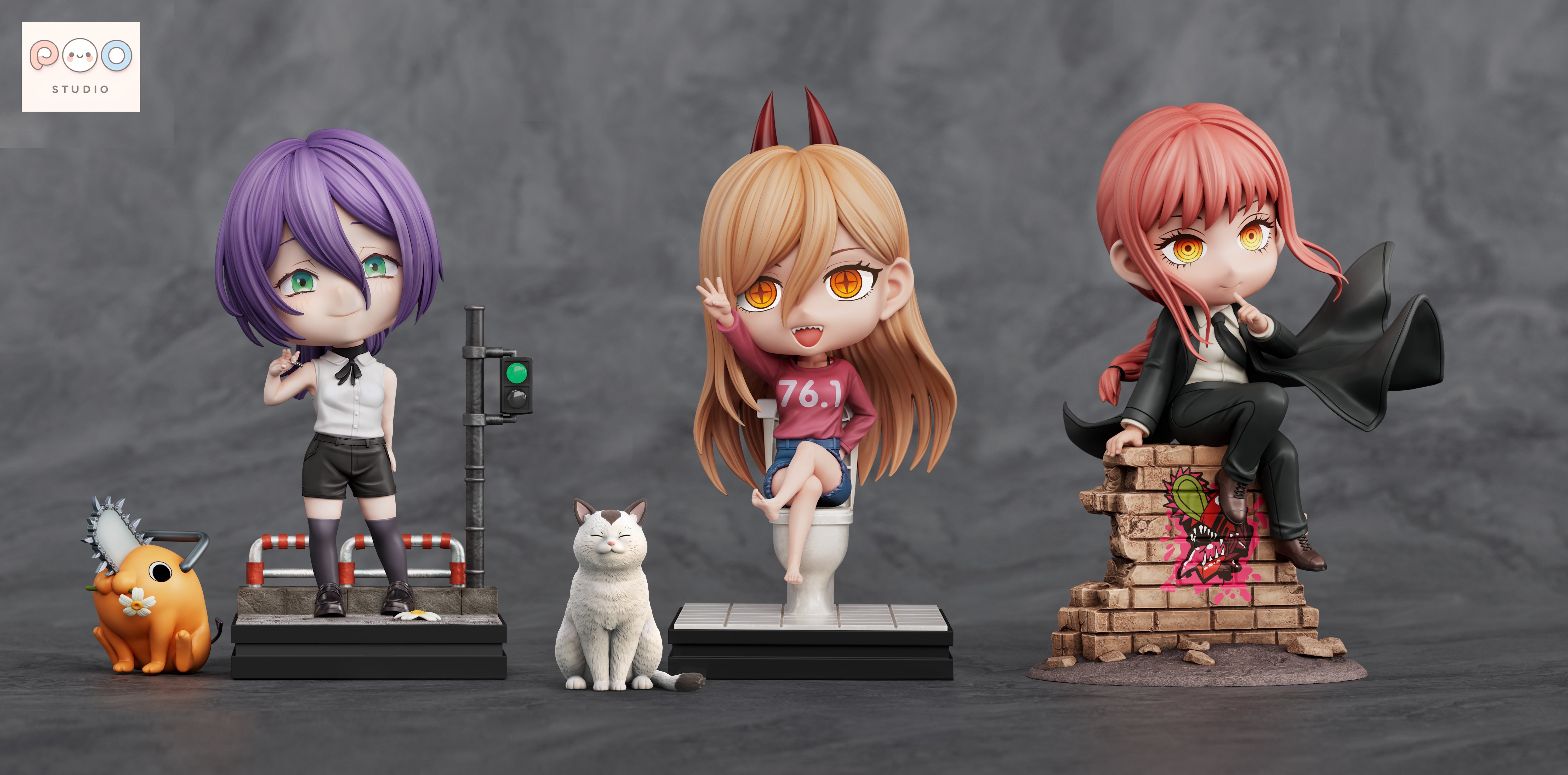 【電鋸人】popo studio－桌擺 第五彈 Q版帕瓦