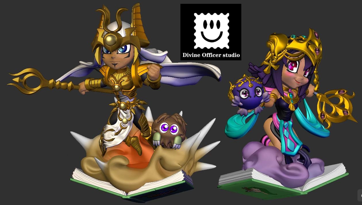 【遊戲王】神官工作室-卡通瑪娜&馬哈德