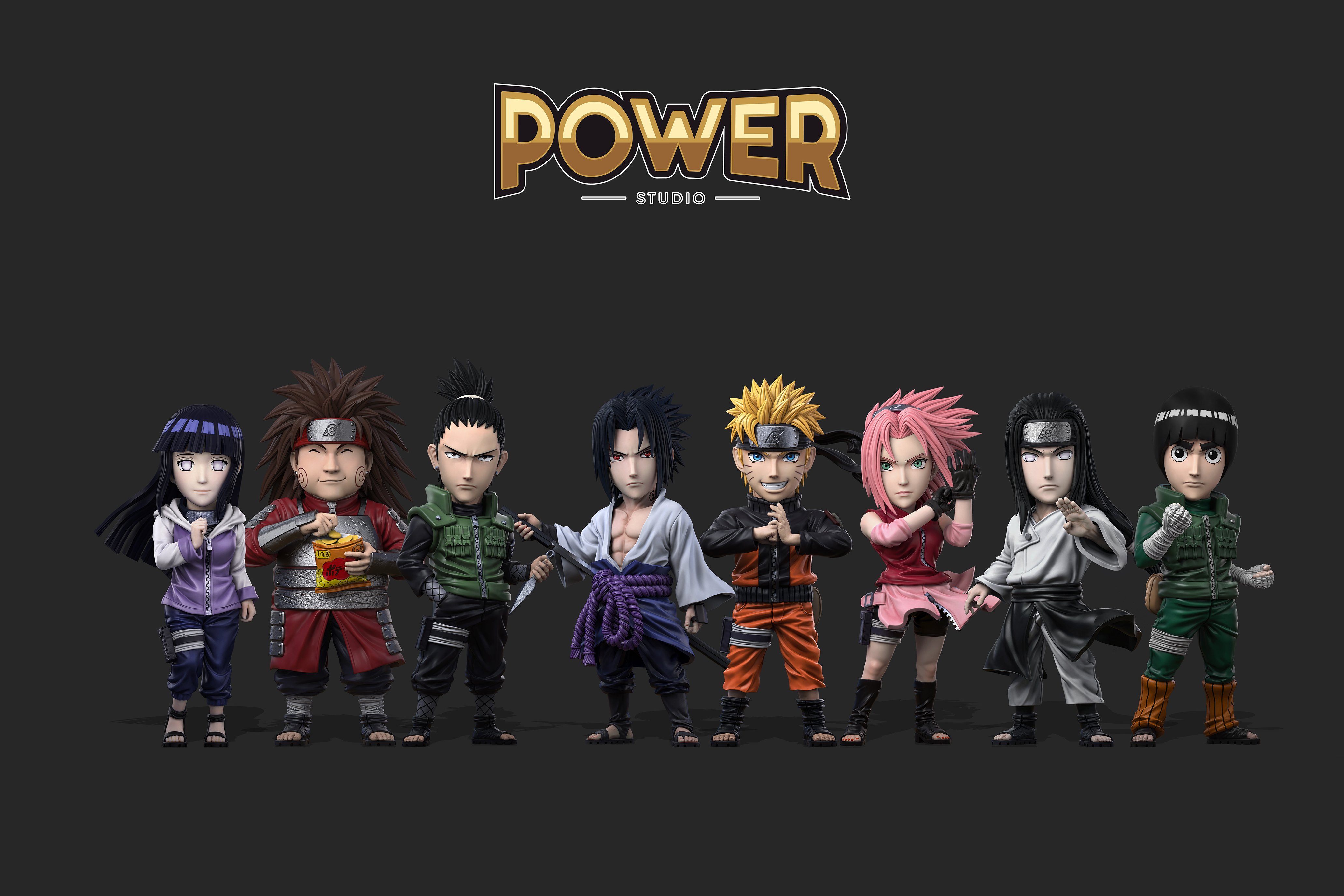 【火影忍者】Power studio-12小強 第八彈 秋道丁次