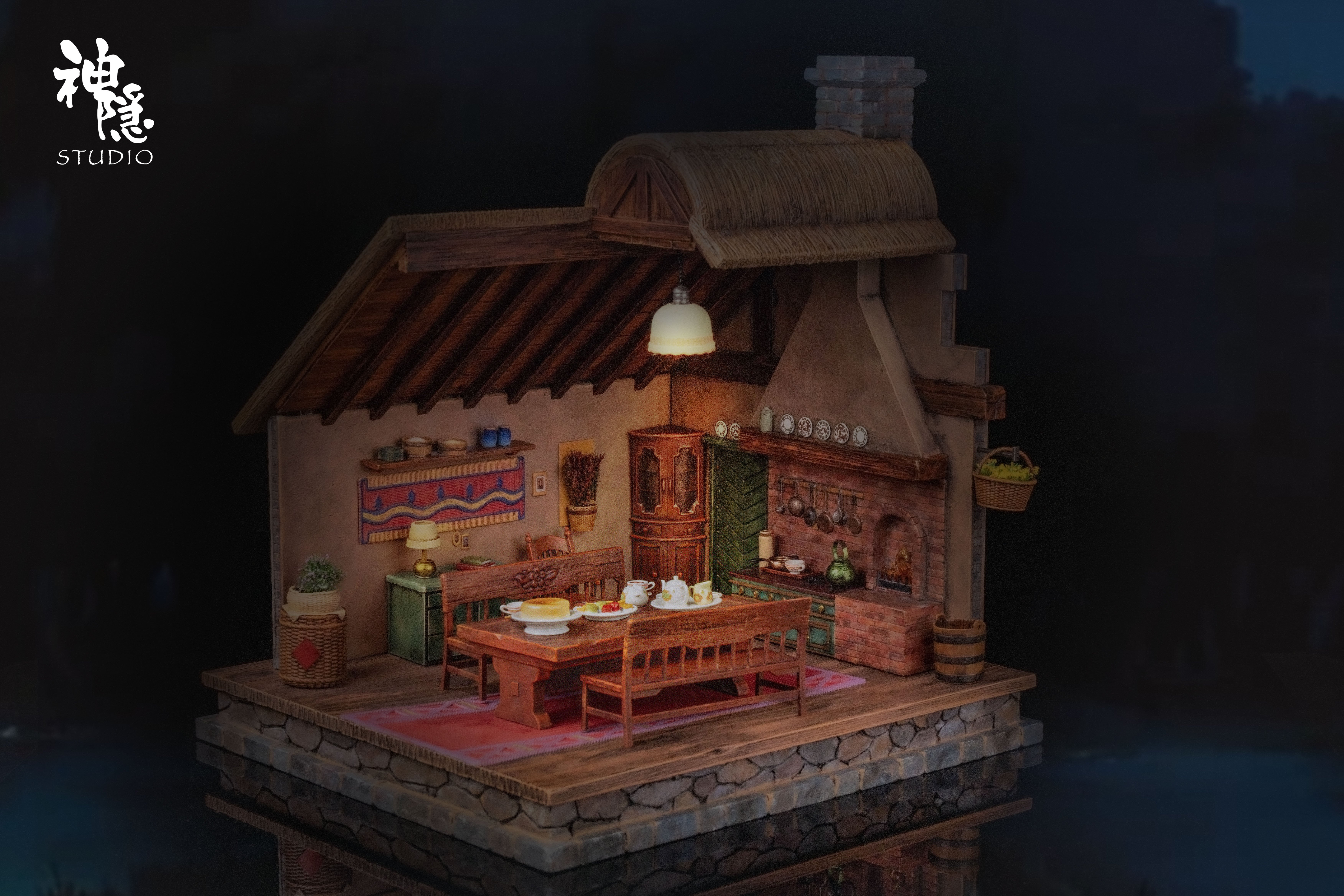 【宮崎駿】神隱工作室-美食系列之錢婆婆家的茶會