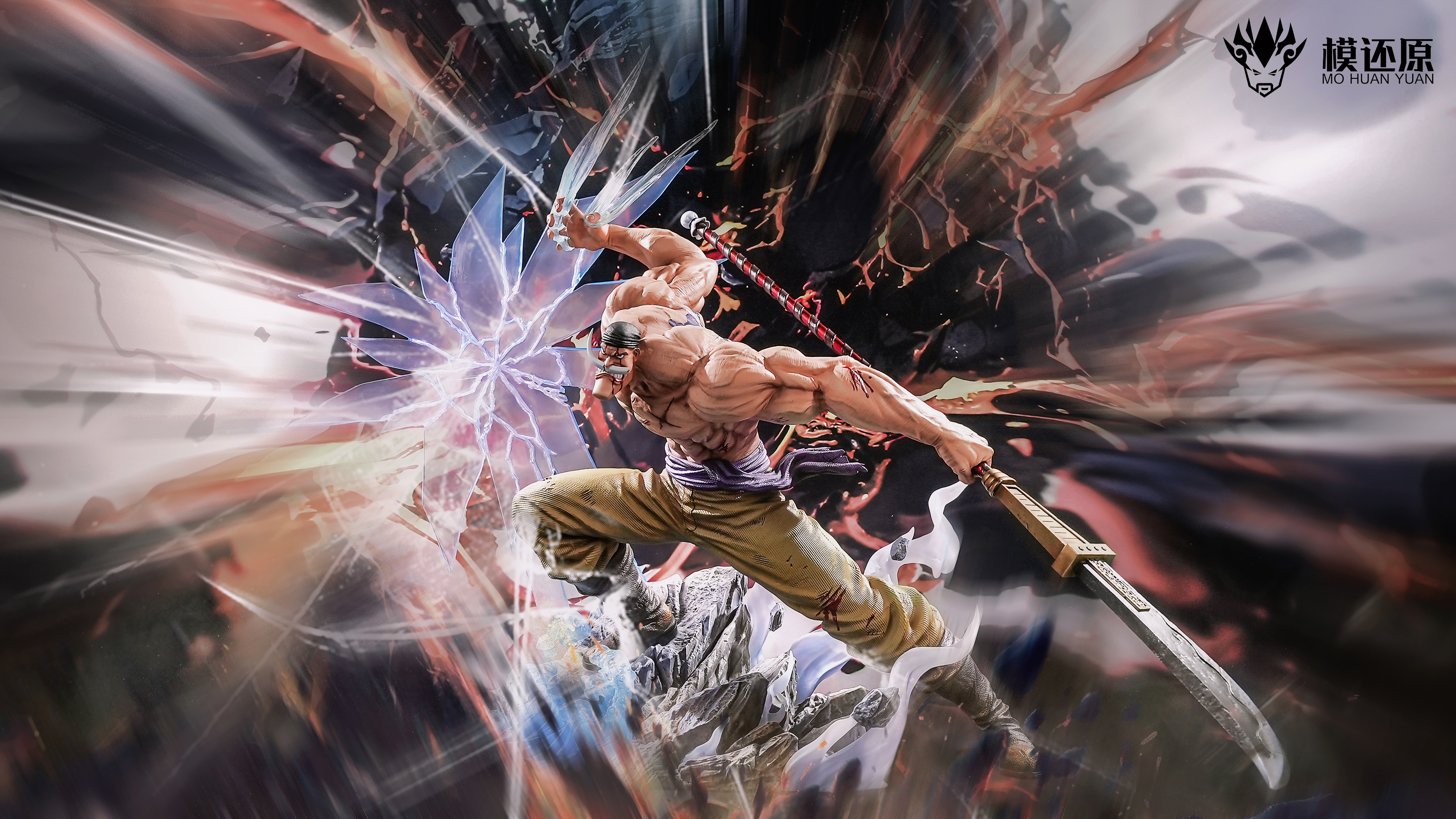 【海賊王】模還原-白鬍子