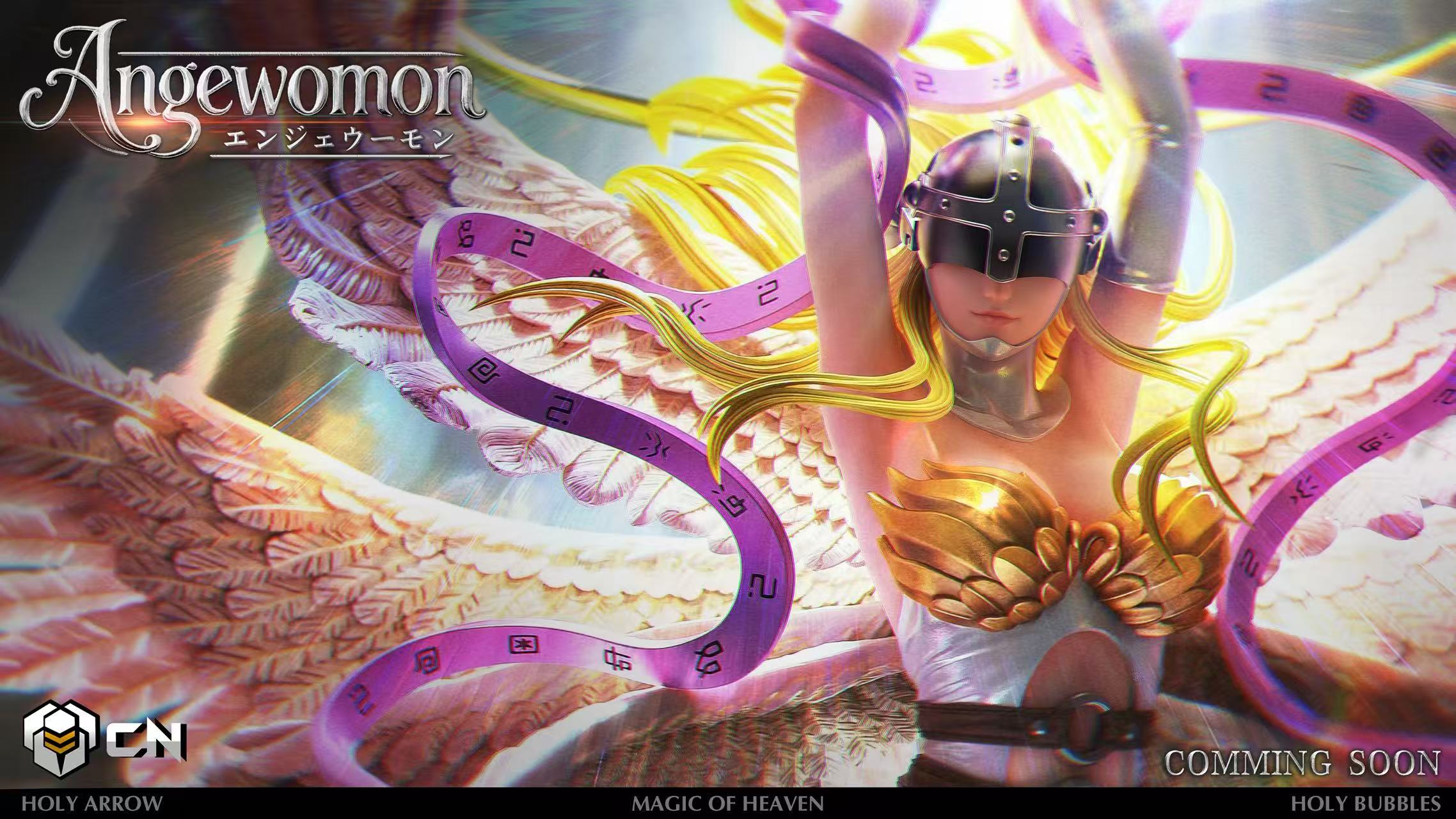 【數碼寶貝】瘋巢 CN Studio-黑白雙煞 天女獸