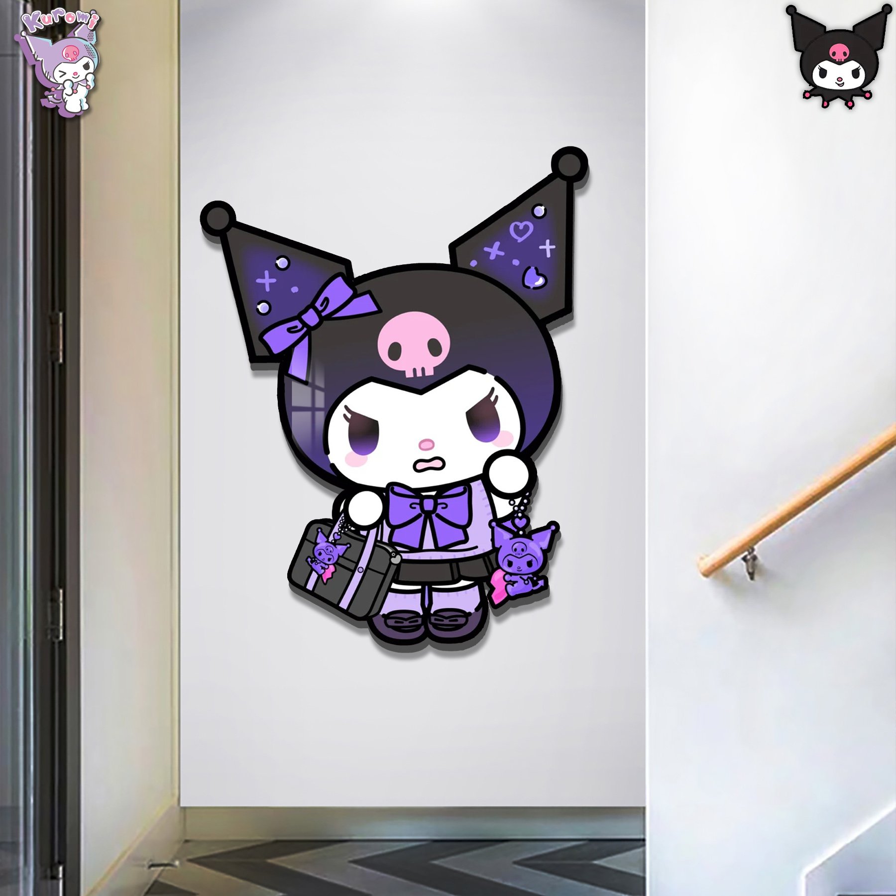 【週邊】阿喵畫社-庫洛米豎款燈帶畫