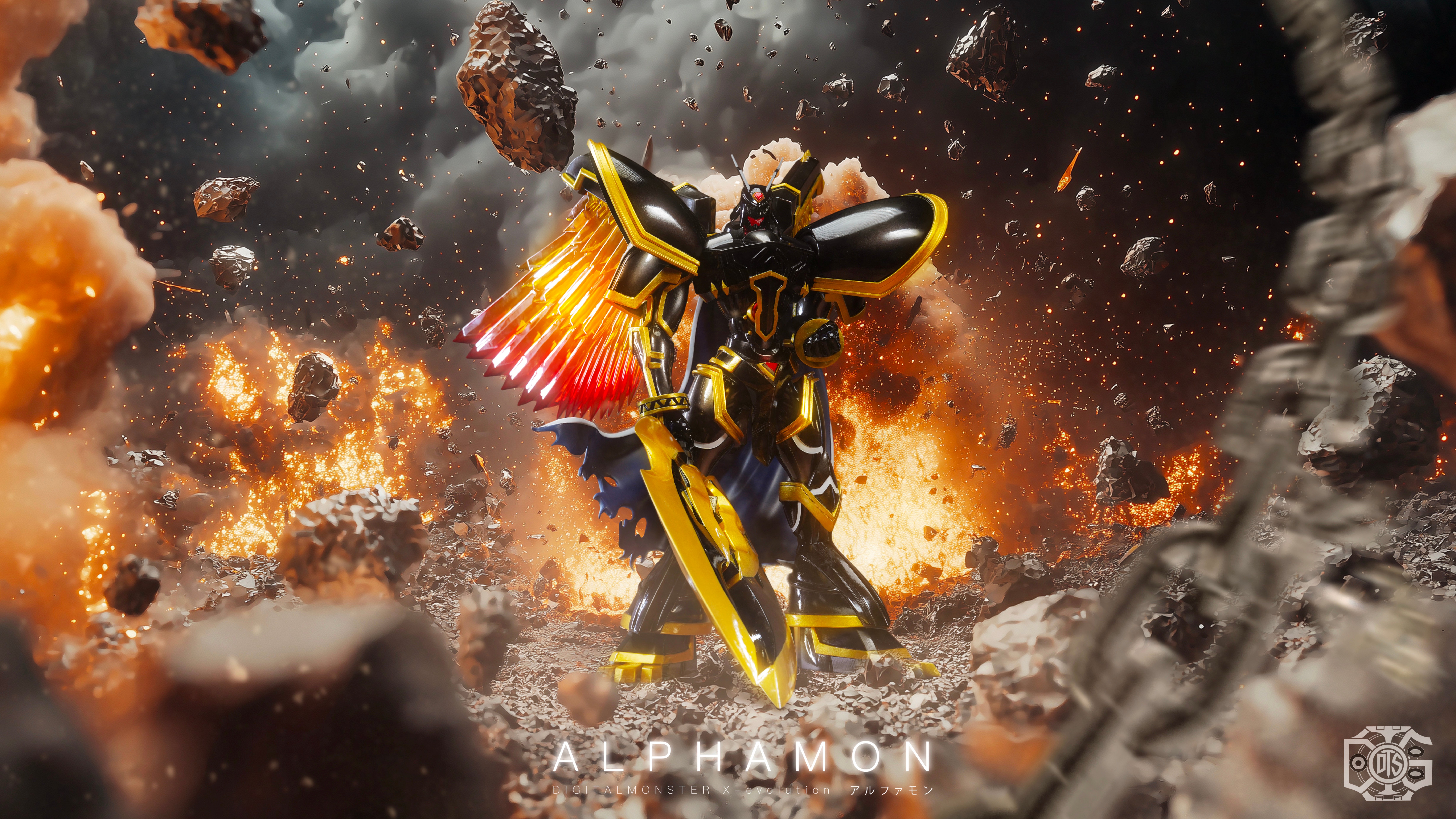 【數碼寶貝】DIGITAL TOY STUDIO-皇家騎士團 阿爾法獸