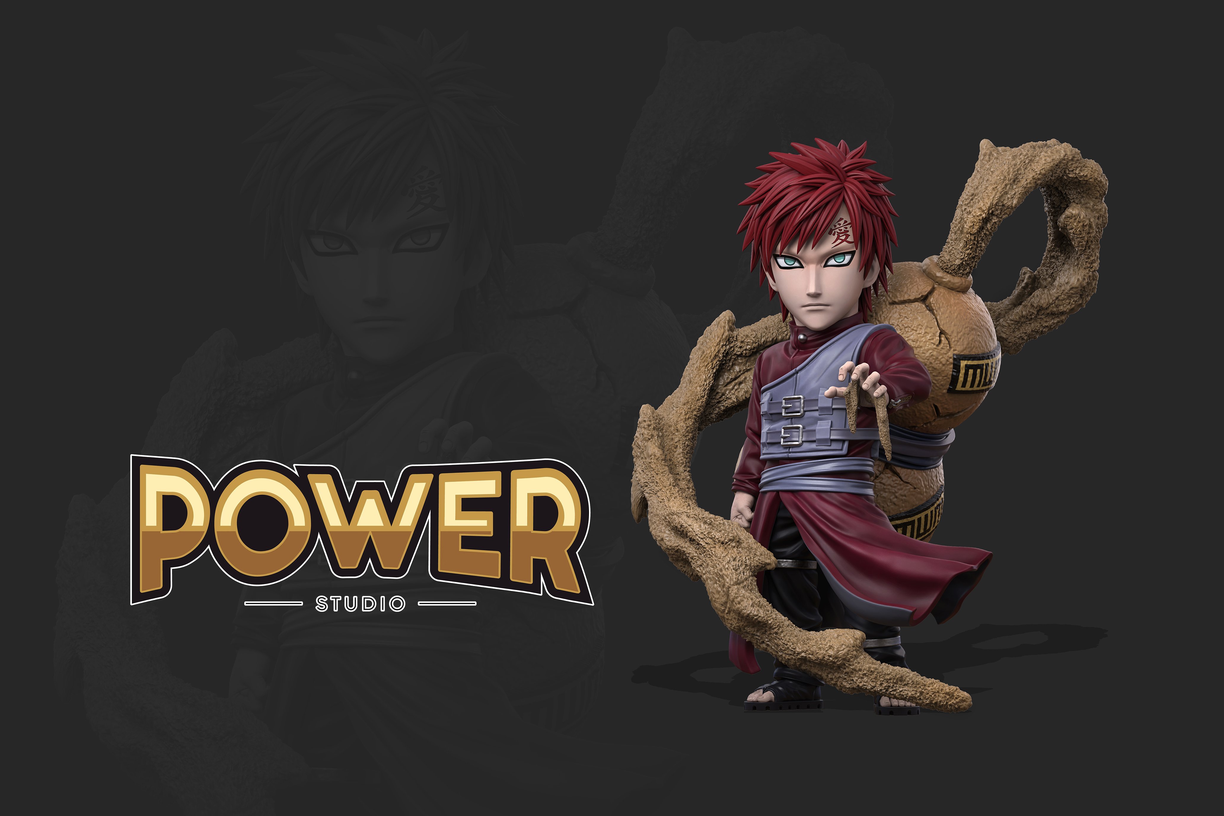 【火影忍者】Power studio-青年我愛羅