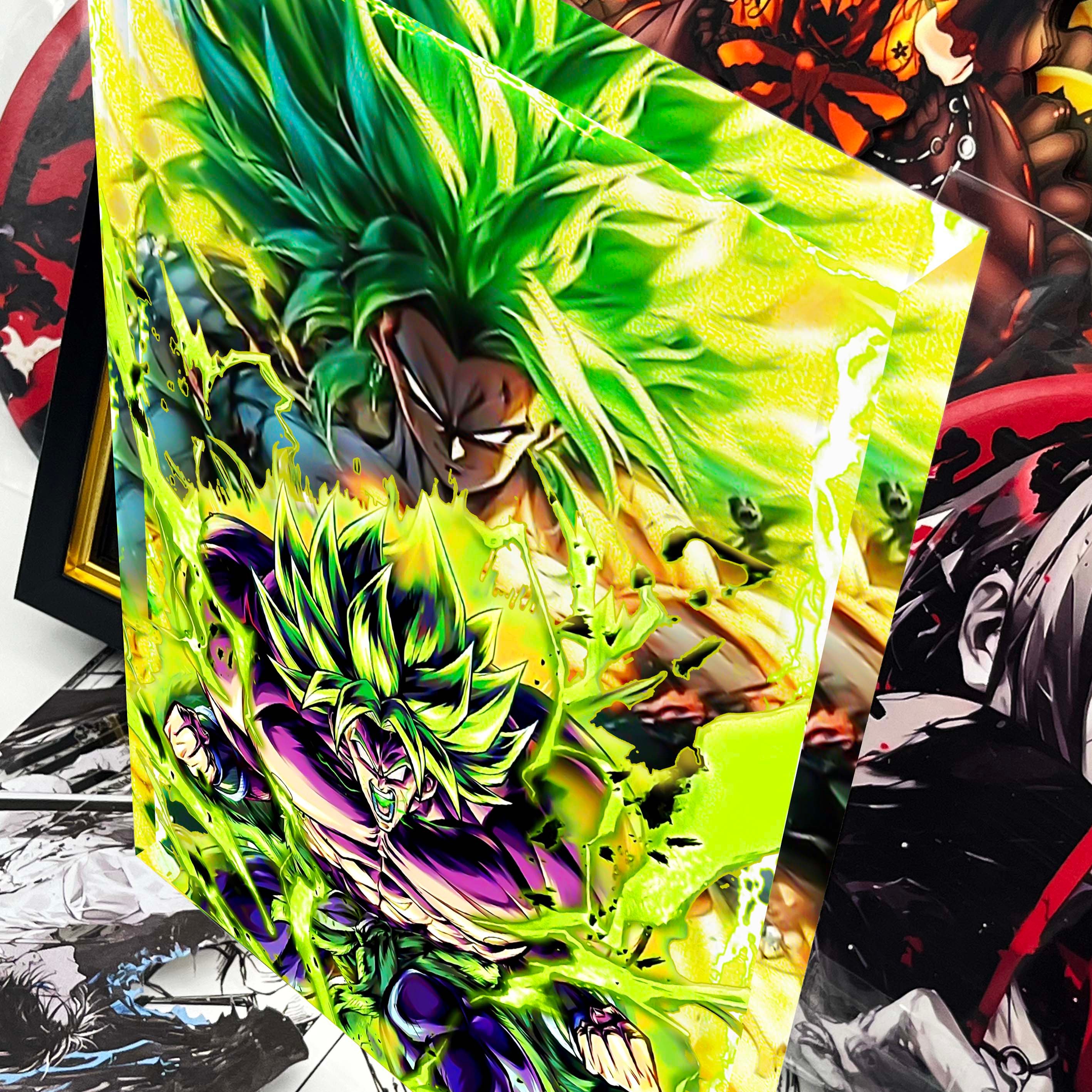 【週邊】阿喵畫社-超級賽亞人布羅利卡磚