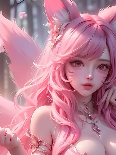 【週邊】巴洛克－英雄聯盟 粉色狐狸 阿璃