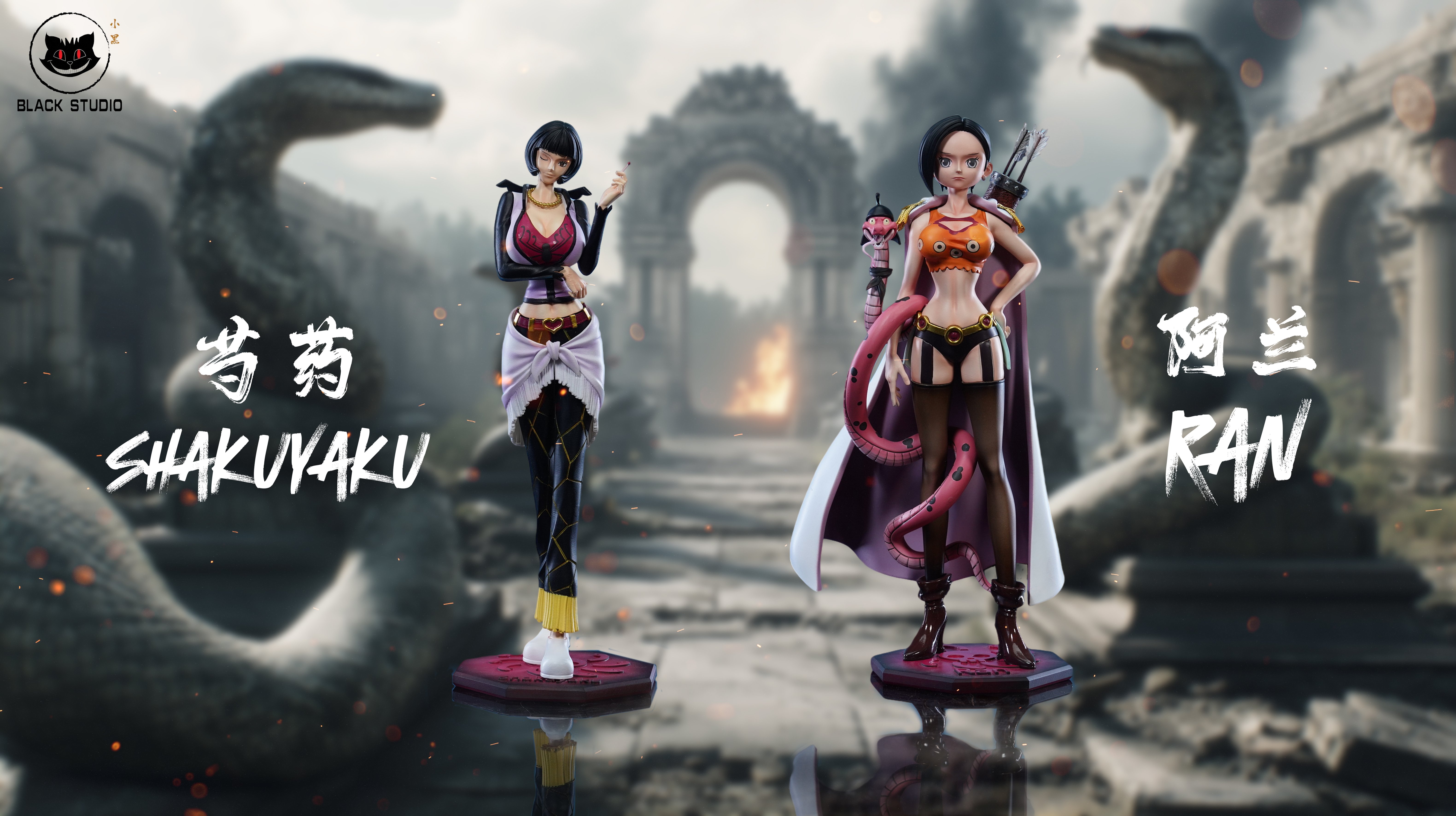 【海賊王】Black studio 小黑工作室-女帝九蛇海賊團pop補全共鳴系列 第三彈 夏其 阿蘭