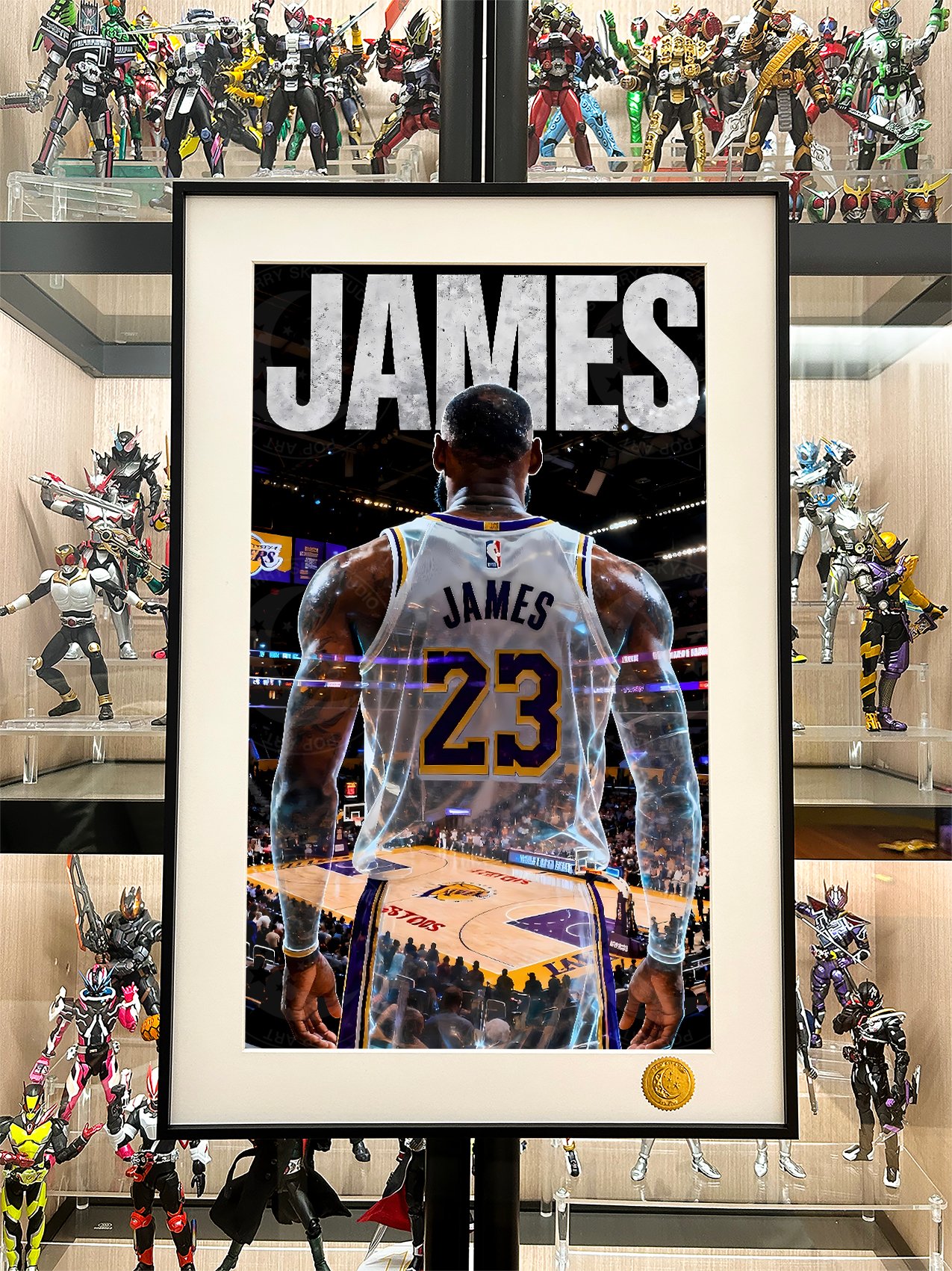 【週邊】星空工作室－詹姆斯背影 裝飾畫