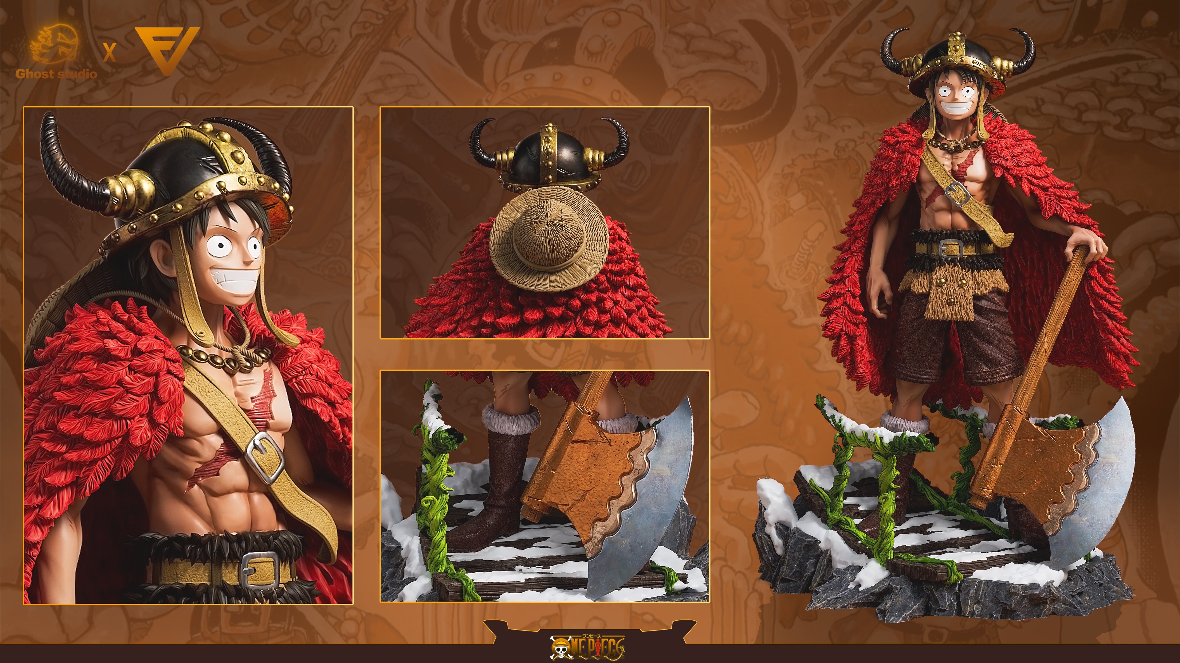 【海賊王】Ghost x EVE-巨人國魯夫