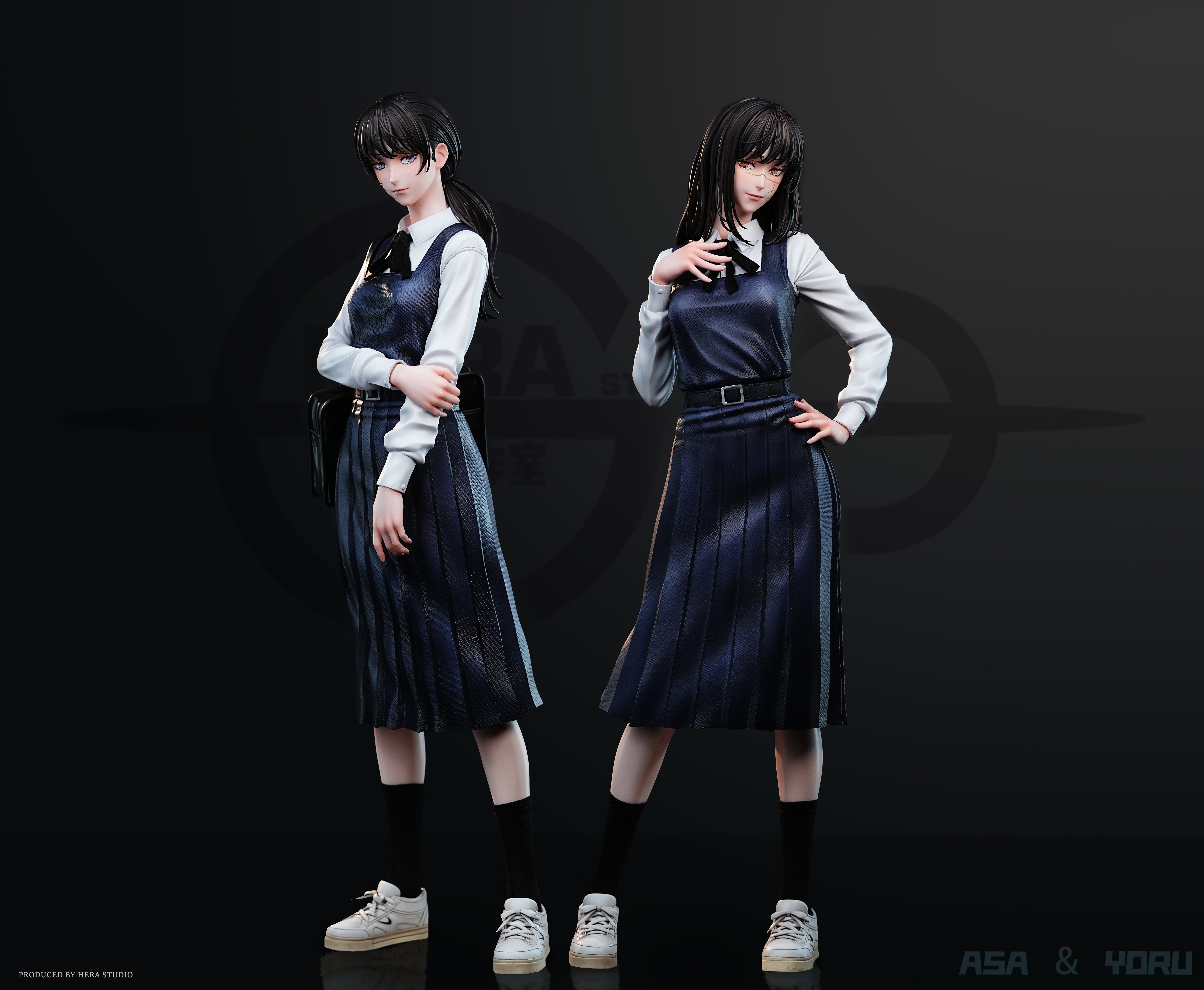 【電鋸人】HeRa Studio 赫拉工作室-電鋸人2 戰爭惡魔 三鷹朝 ＆ 夜