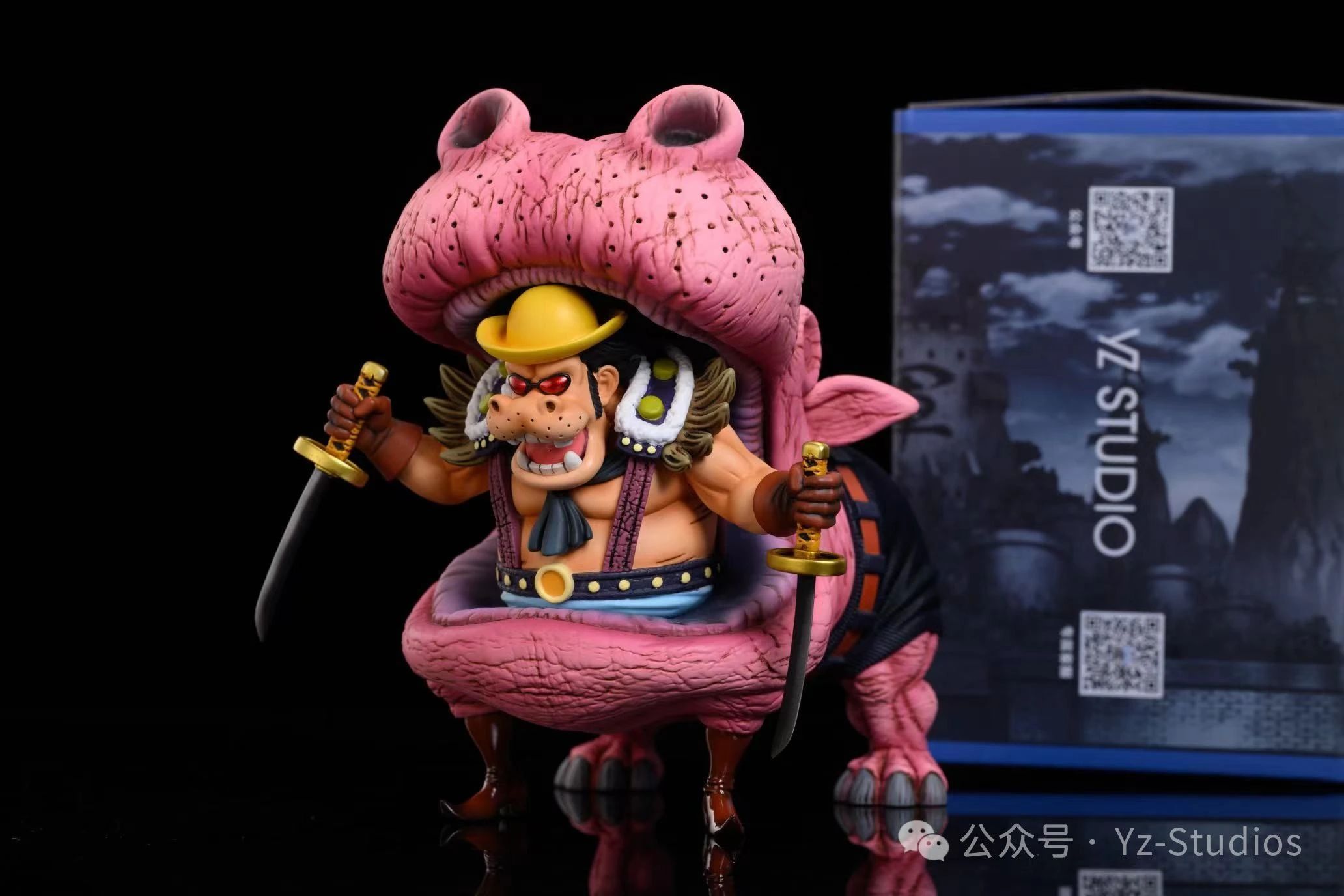 【海賊王】YZ工作室-百獸海賊團真打共鳴 第十四彈 河馬 多彭