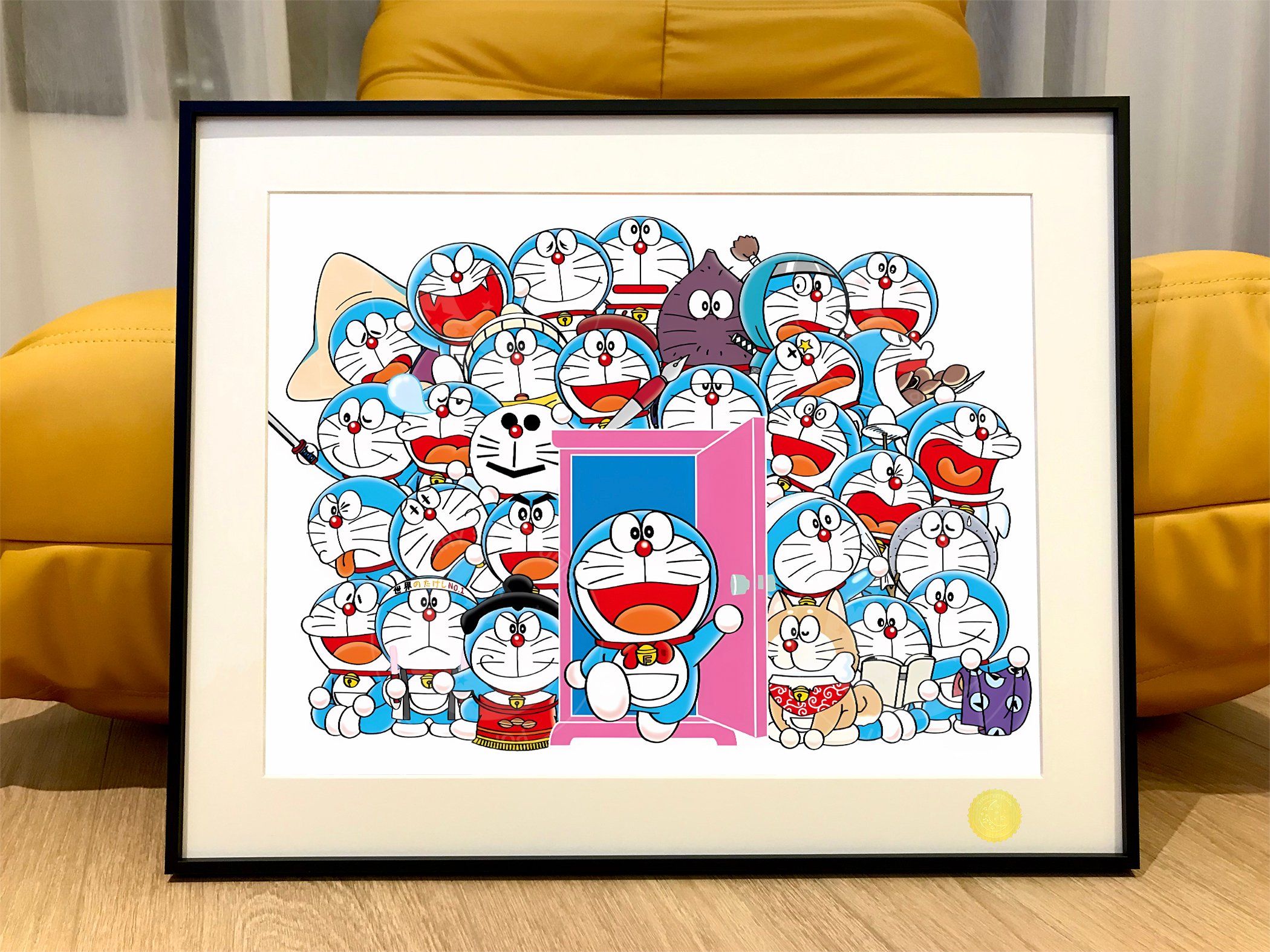 【週邊】星空工作室－百變哆啦 裝飾畫