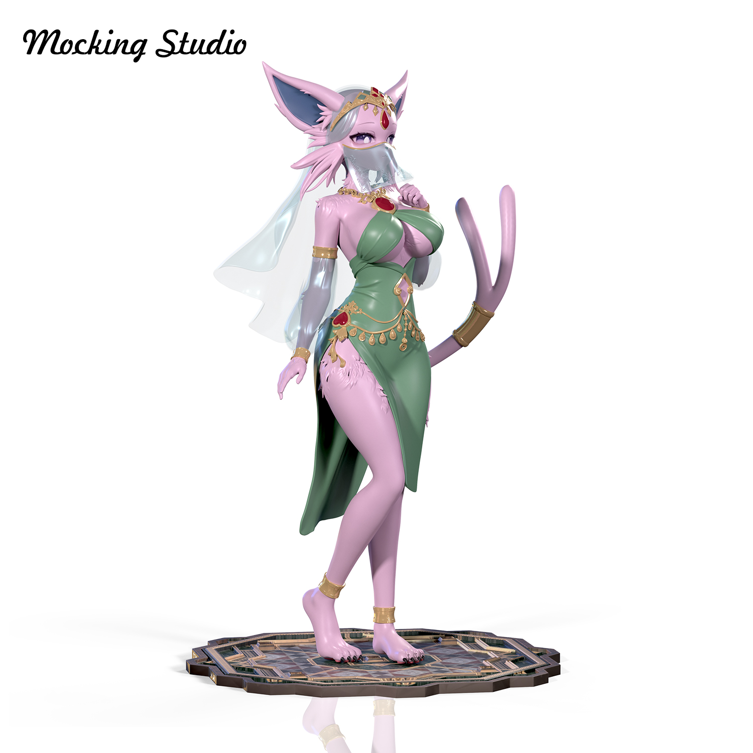 【寶可夢】主意玩家-擬人系列 西域舞孃 太陽伊布