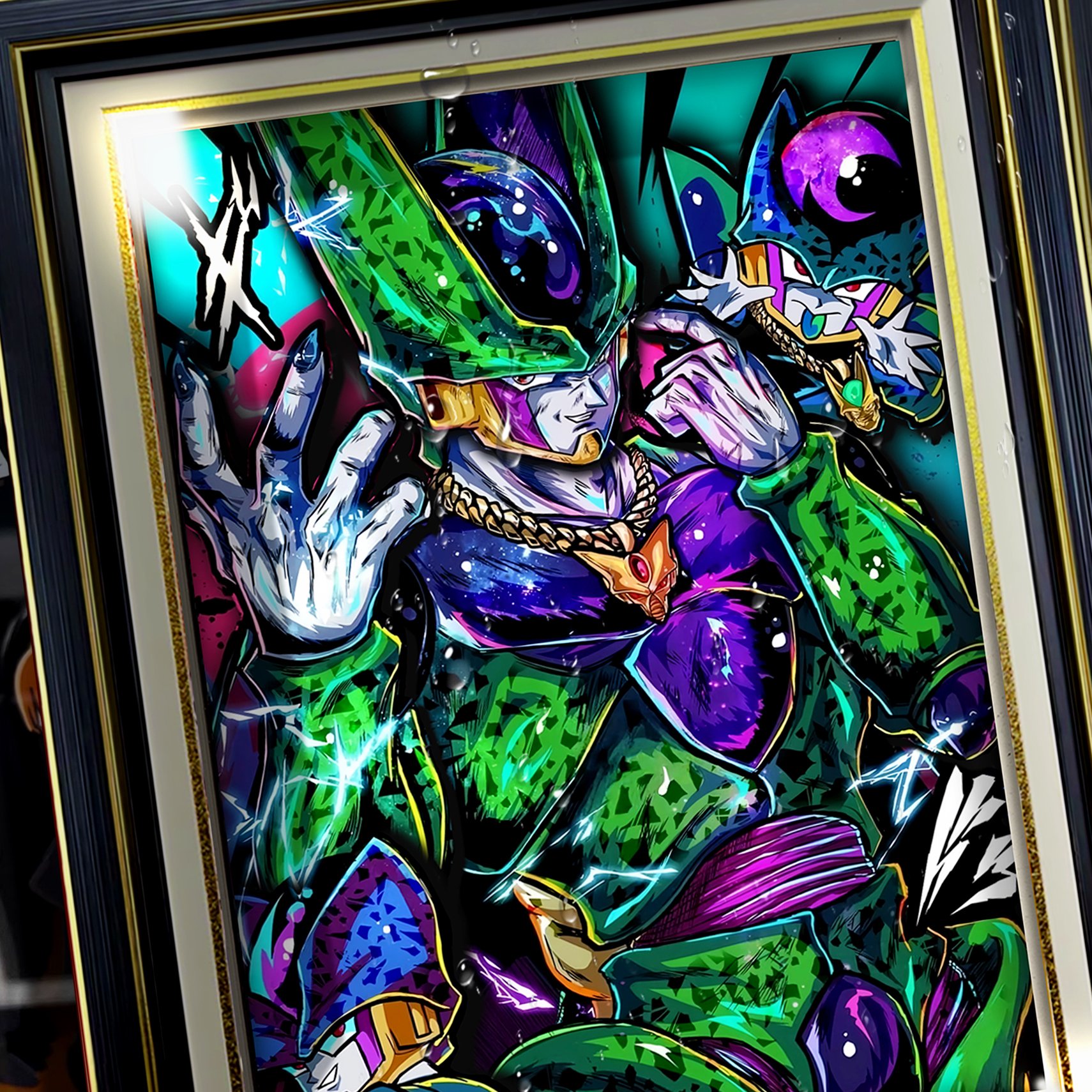 【週邊】阿喵畫社-七龍珠沙魯立體畫