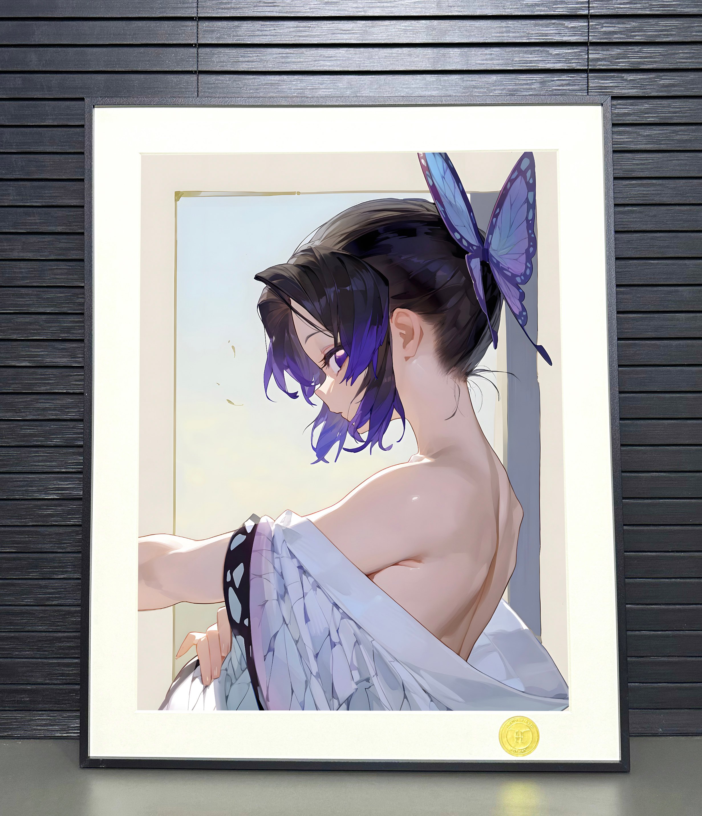 【週邊】H2工作室－鬼滅之刃 蝴蝶忍 裝飾畫