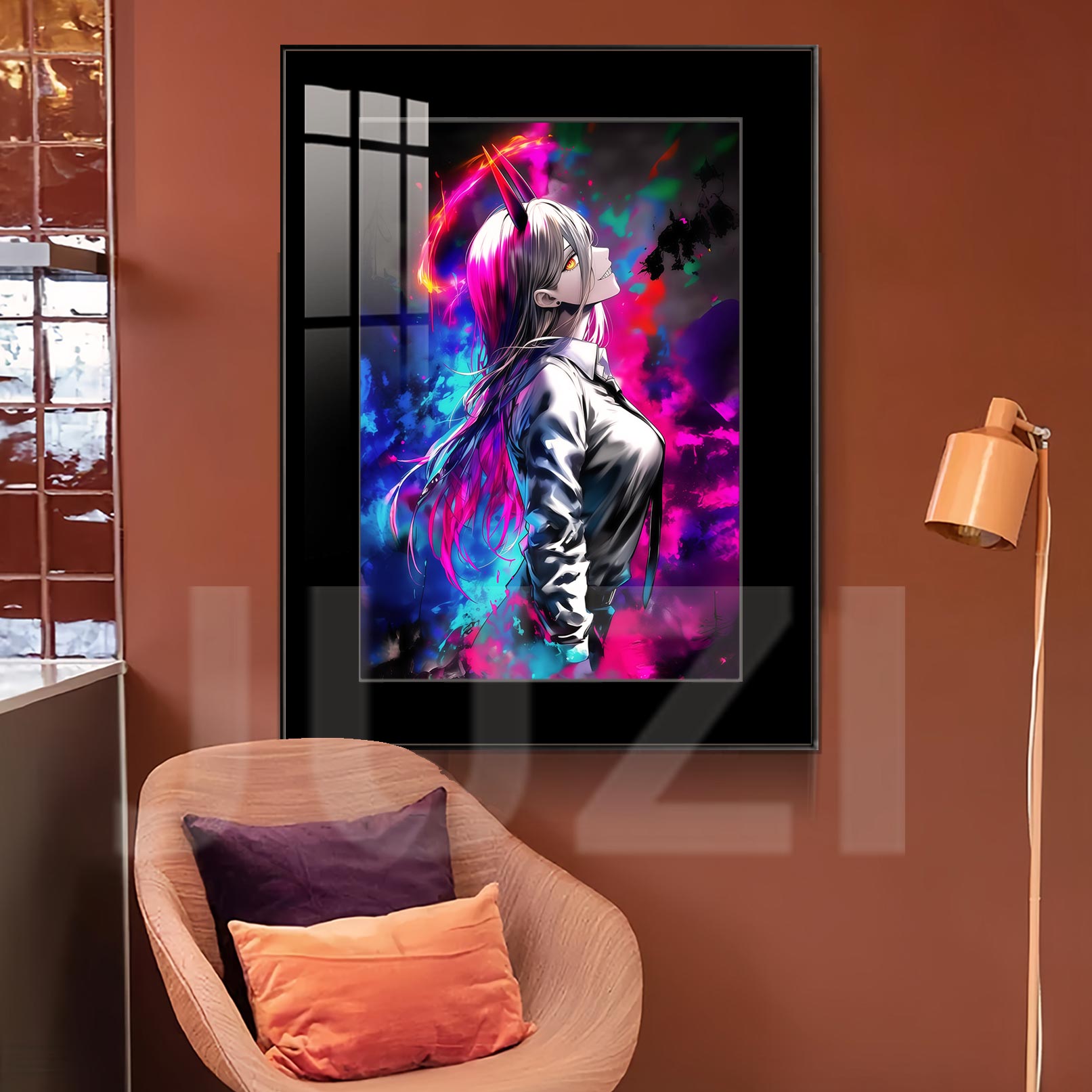 【週邊】橘子工作室－電鋸人 血魔狂想：帕瓦 裝飾畫