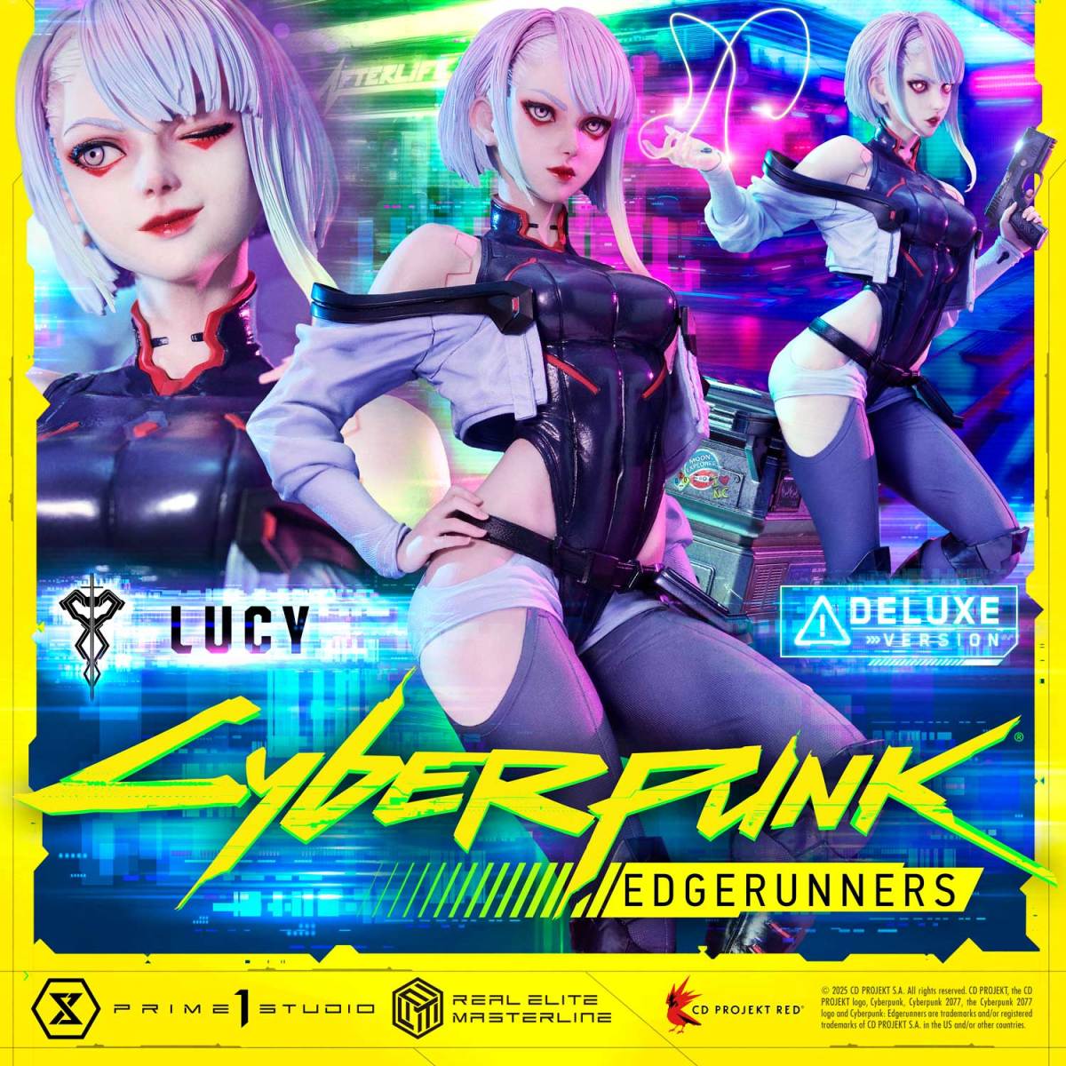 【正版授權】Prime 1 Studio-電馭叛客 邊緣行者 Lucy露西