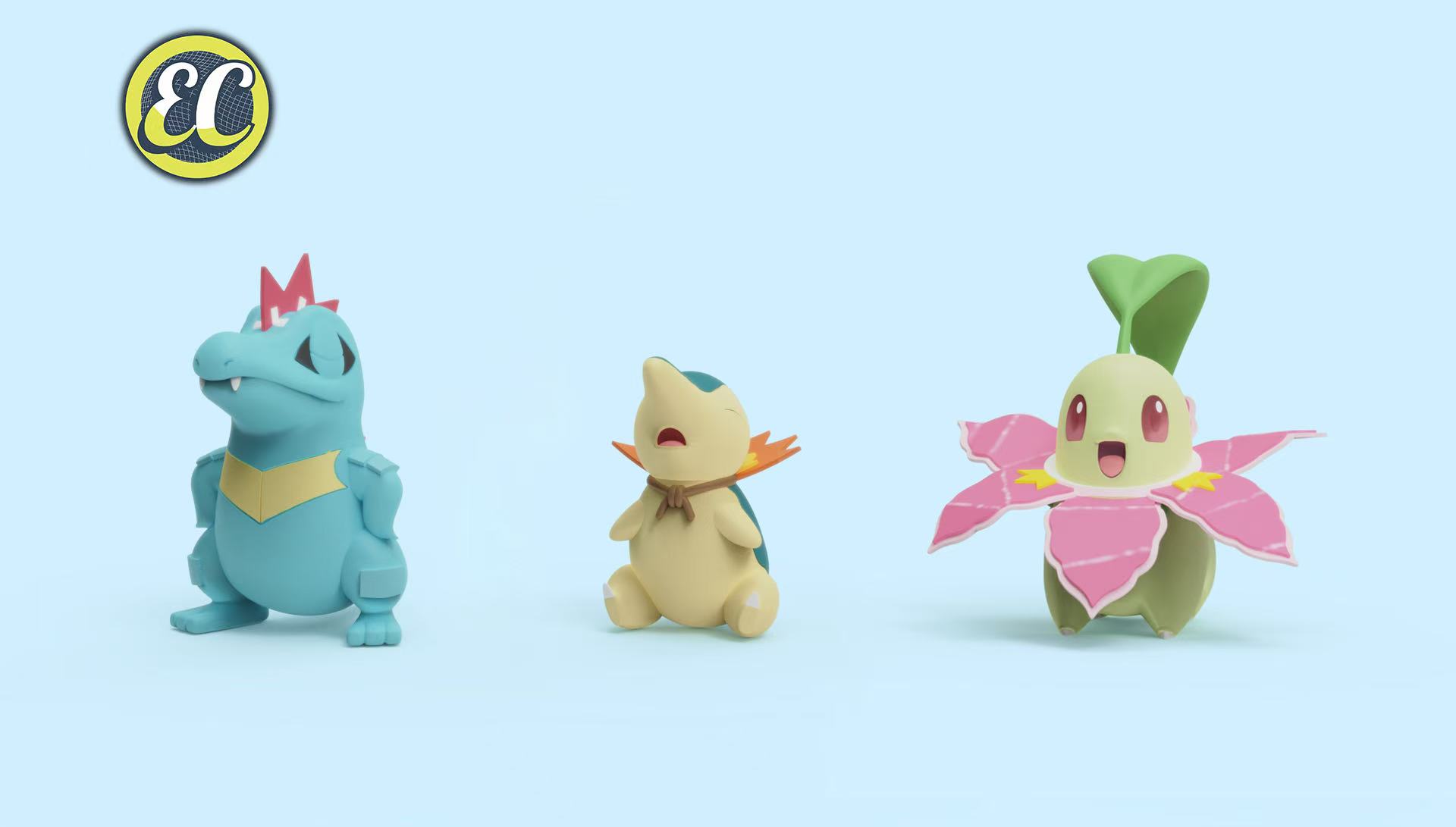 【寶可夢】EC-Studio-寶可夢圖鑑 禦三家可愛系列 第三彈