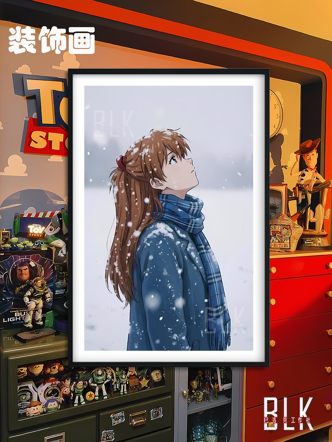 【週邊】巴洛克－新世紀福音戰士 冬日明日香