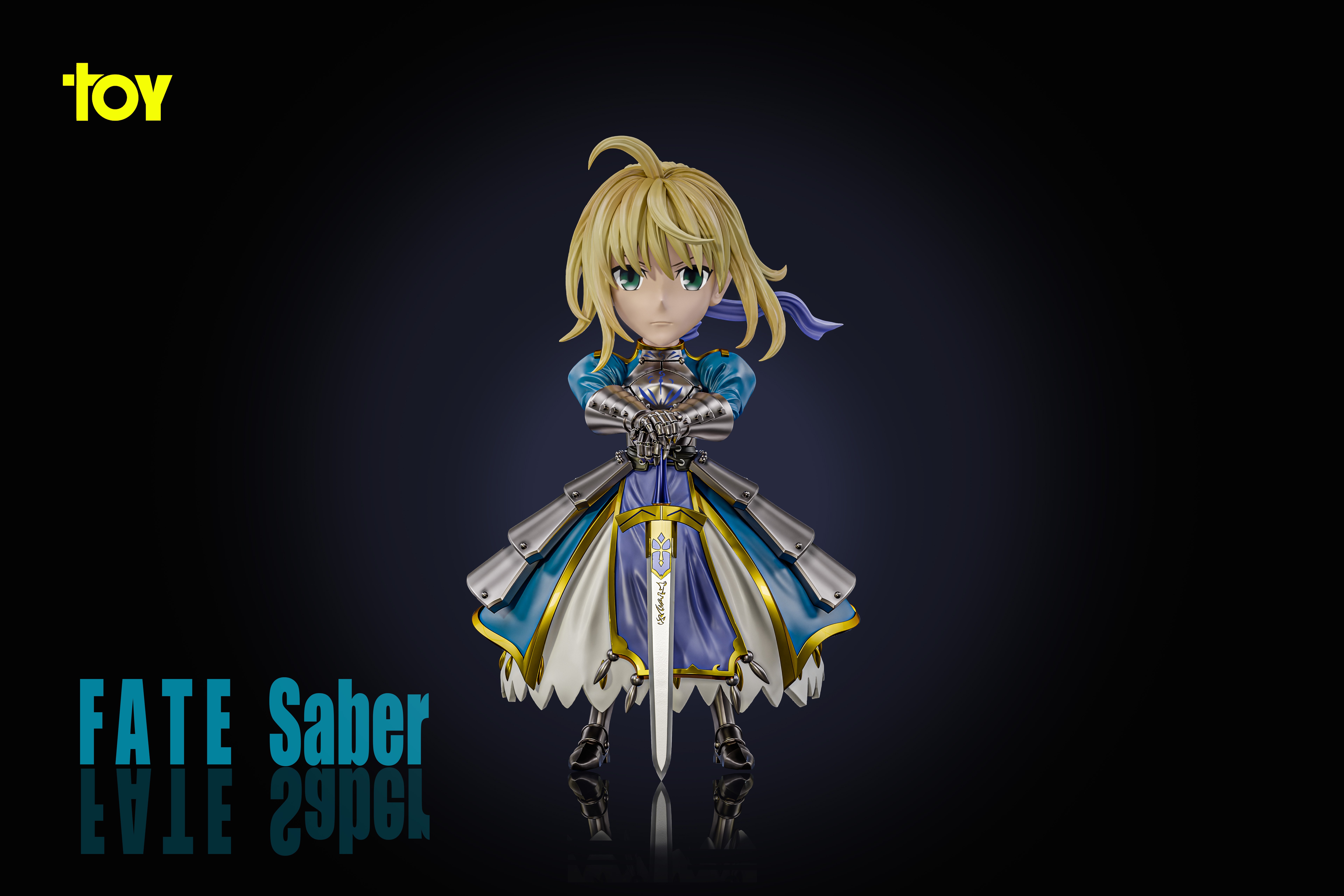 【Fate】TOY工作室-動漫IP主角共鳴系列 第三彈 Saber 阿爾托莉雅·潘德拉貢