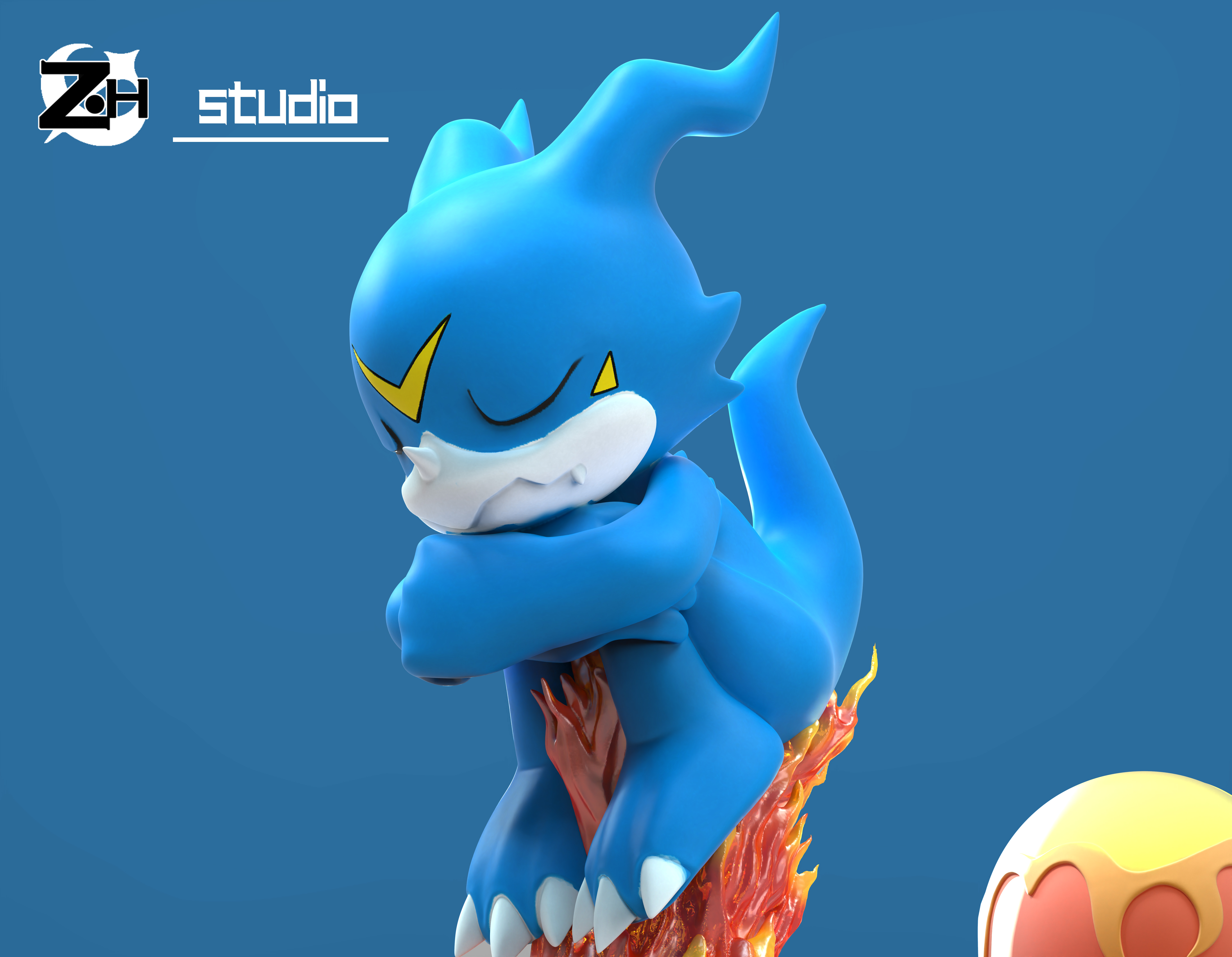 【數碼寶貝】召喚 studio-v仔獸