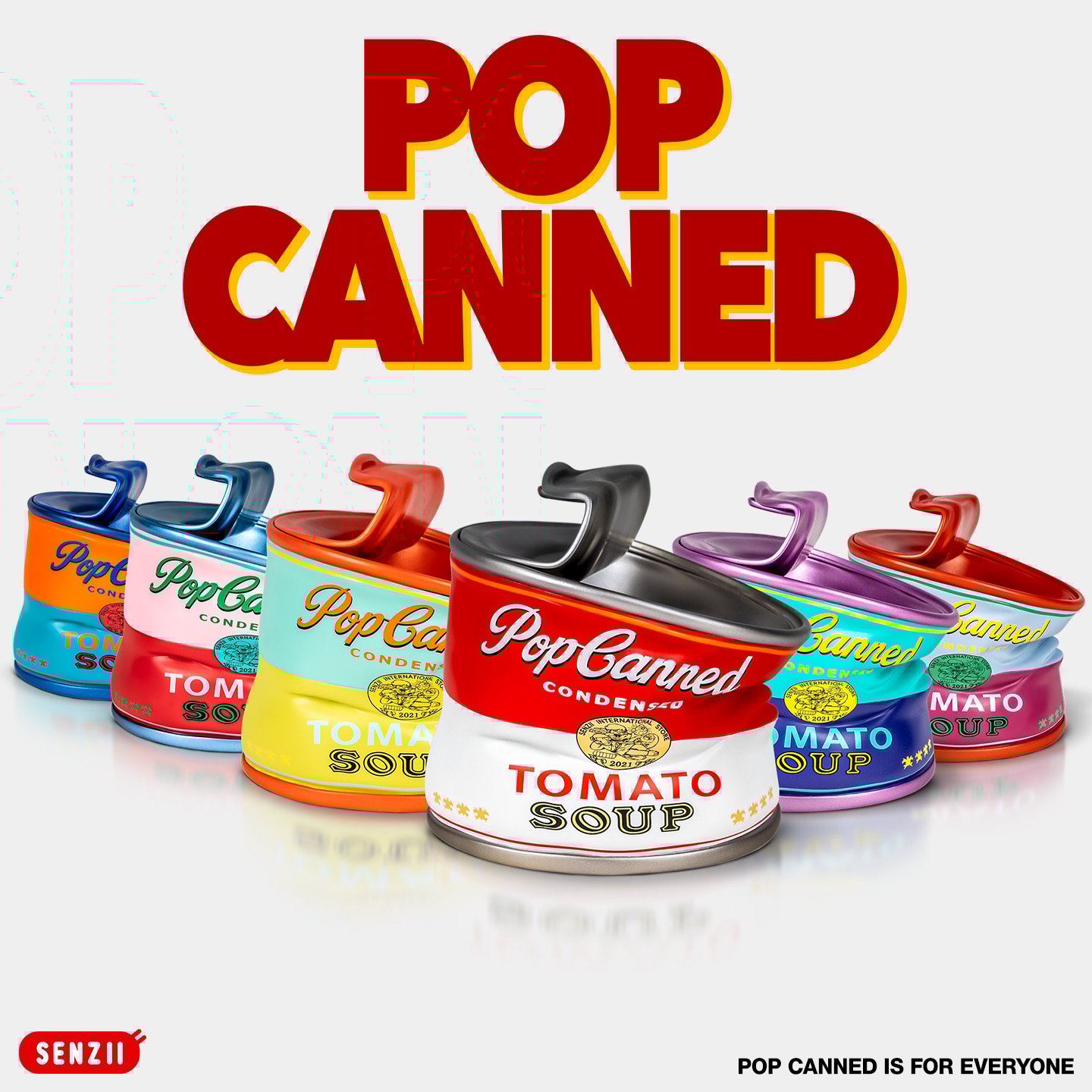 【原創授權】SENZII千記商行－POP CANNED 流行罐頭