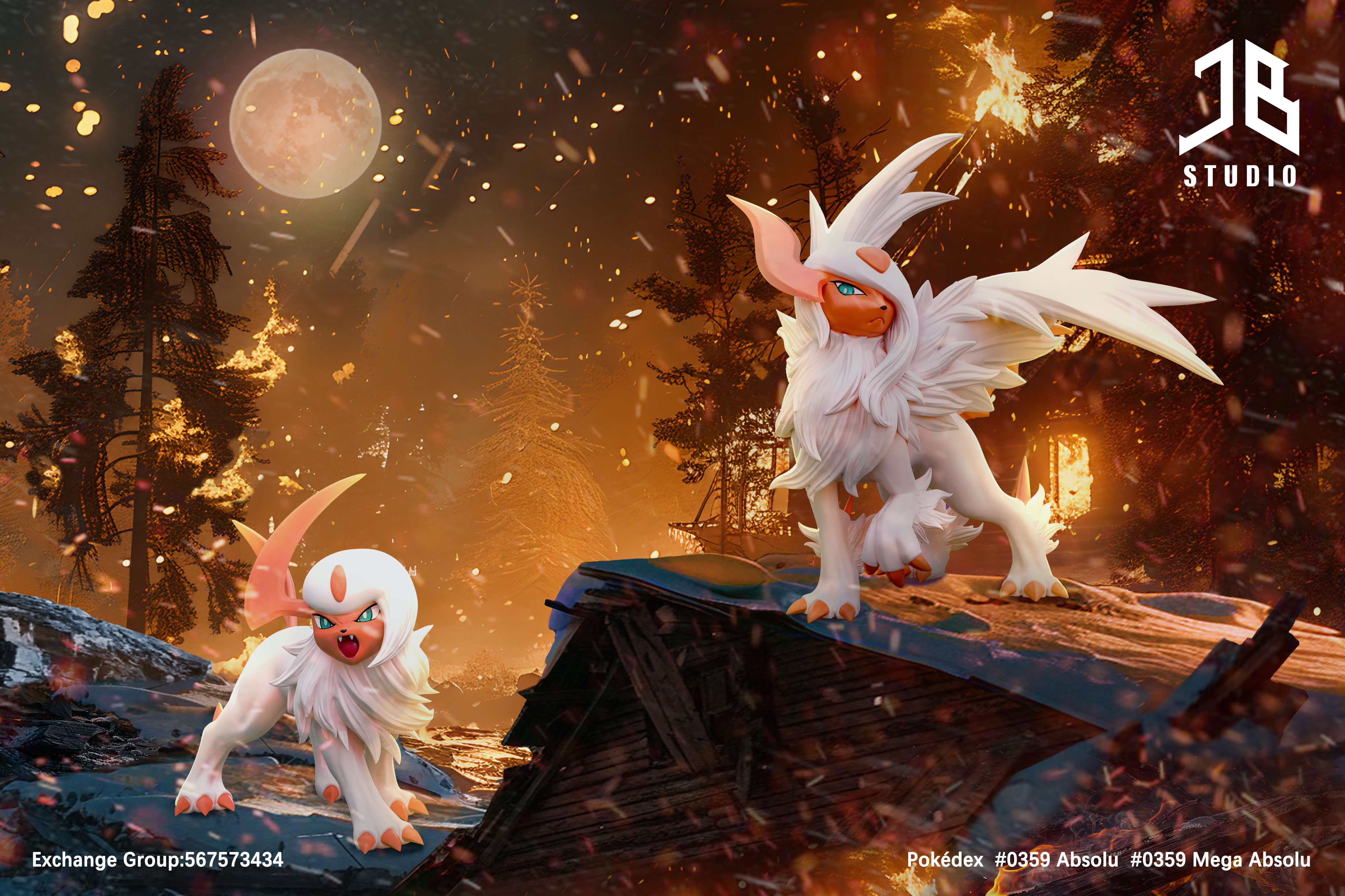 【寶可夢】精寶工作室 JB Studio-圖鑑系列 進化組 阿勃梭魯