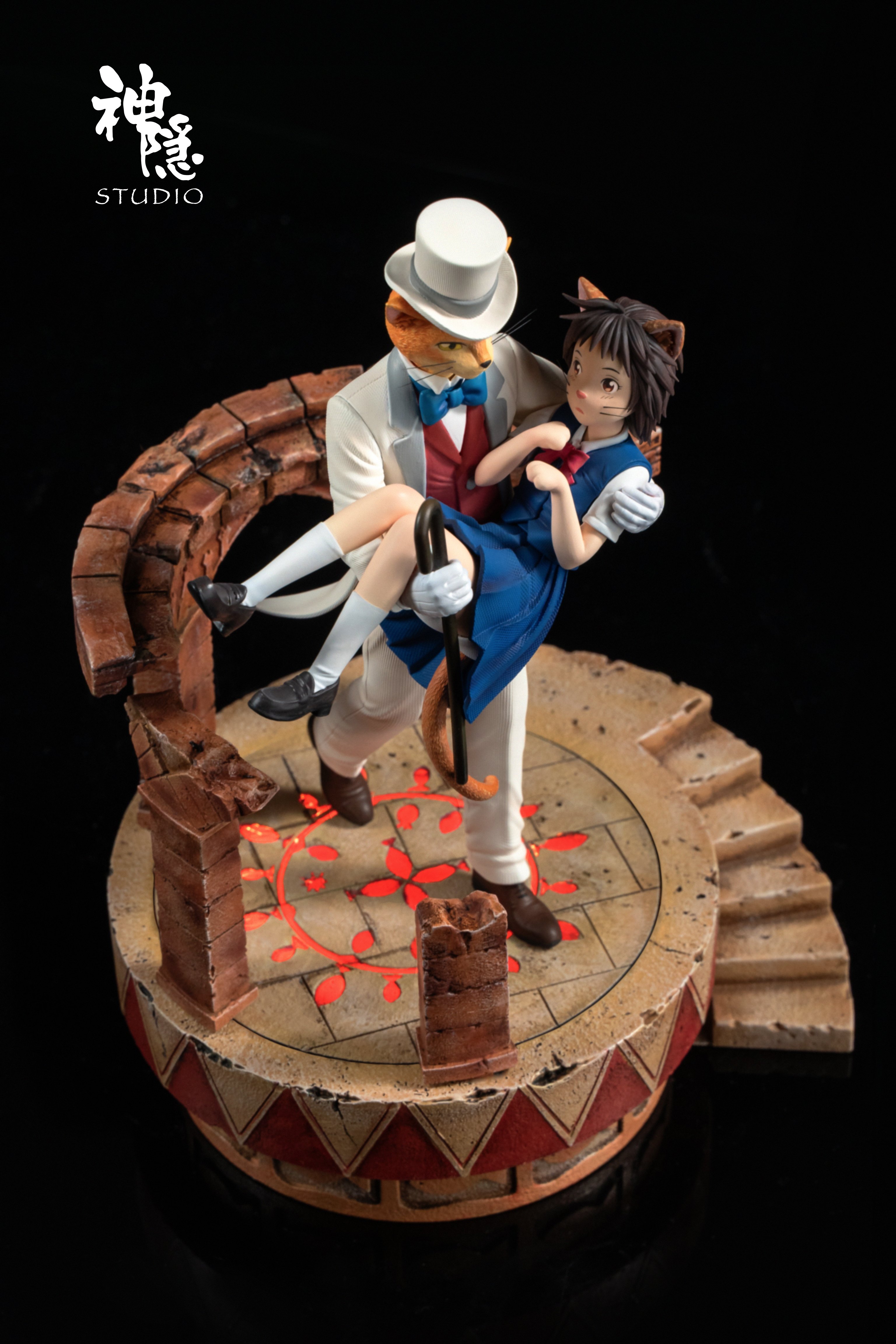 【宮崎駿】神隱工作室-擁抱系列 貓的報恩磚塔上的誓約