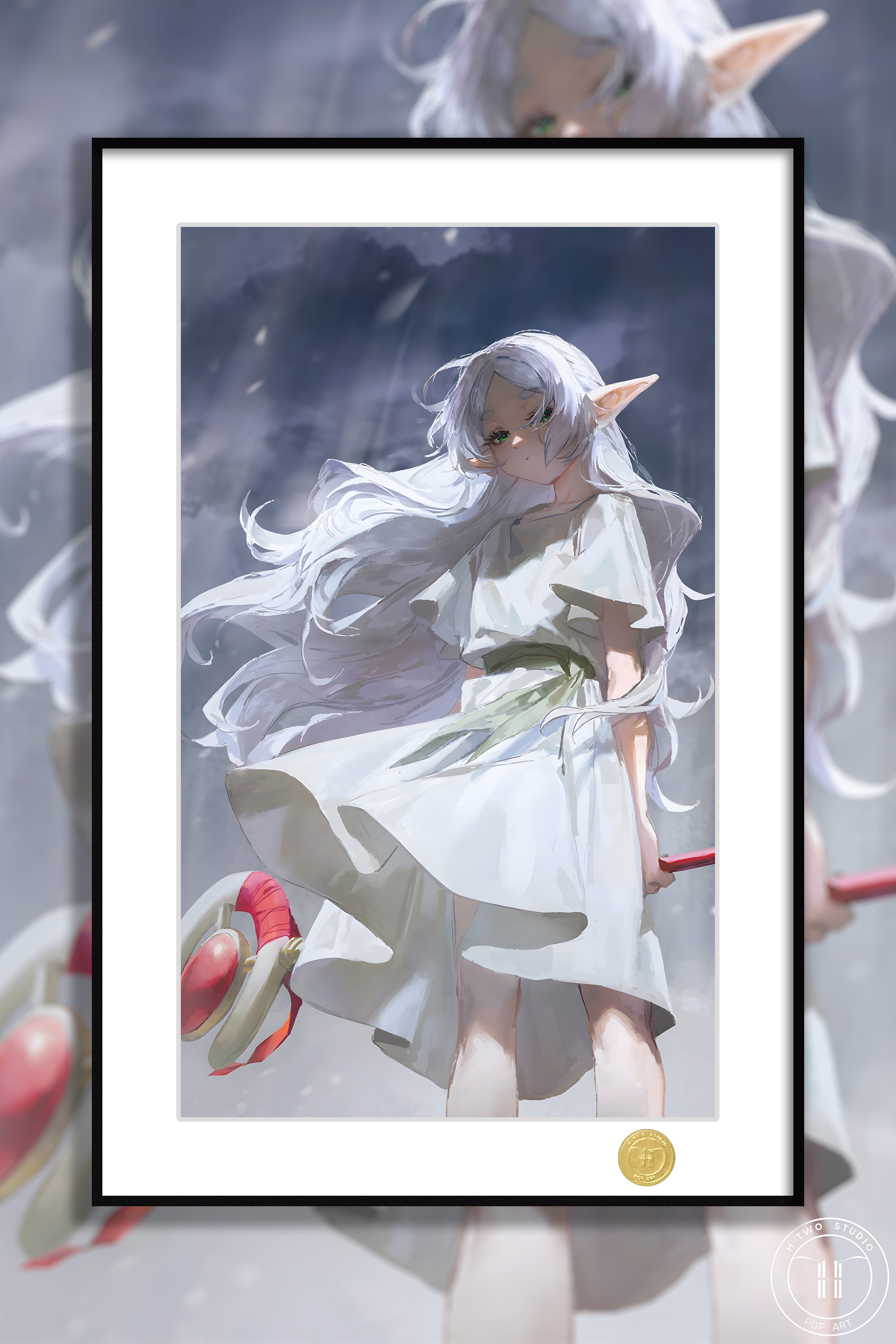 【週邊】H2工作室－葬送的芙莉蓮 憂傷芙莉蓮 裝飾畫