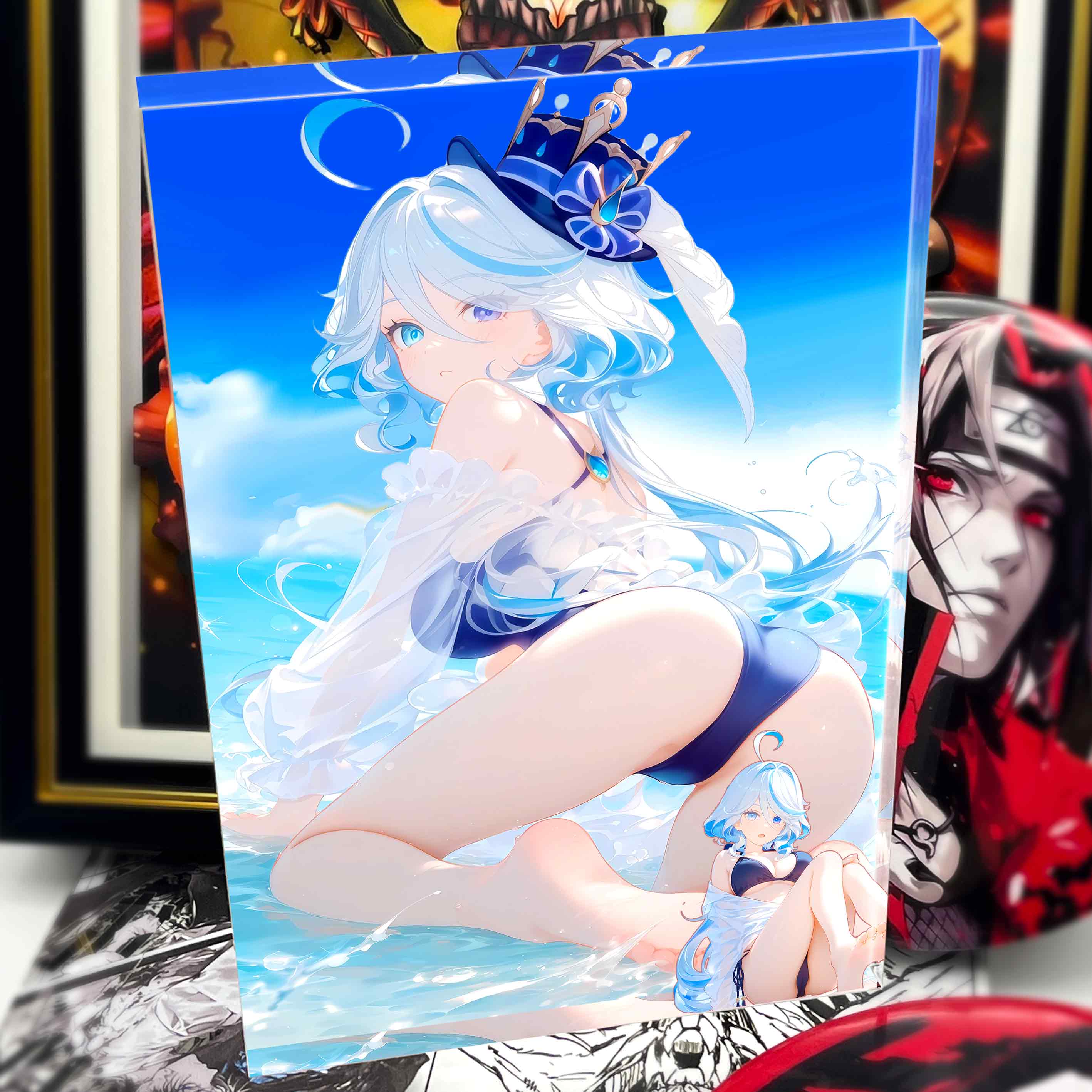 【週邊】阿喵畫社-海風吹吹 芙寧娜