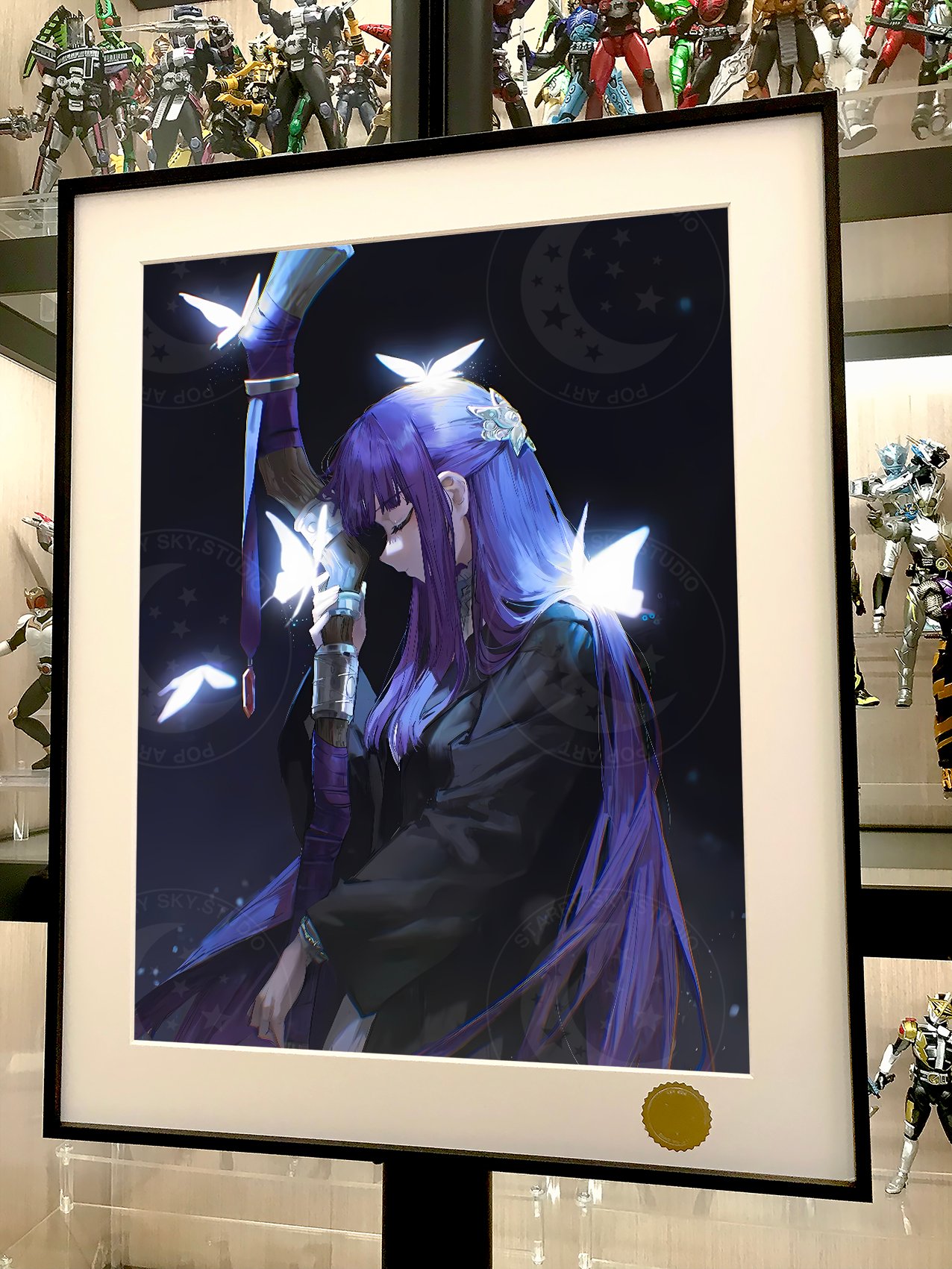 【週邊】星空工作室－葬送的芙莉蓮 蝴蝶菲倫 裝飾畫