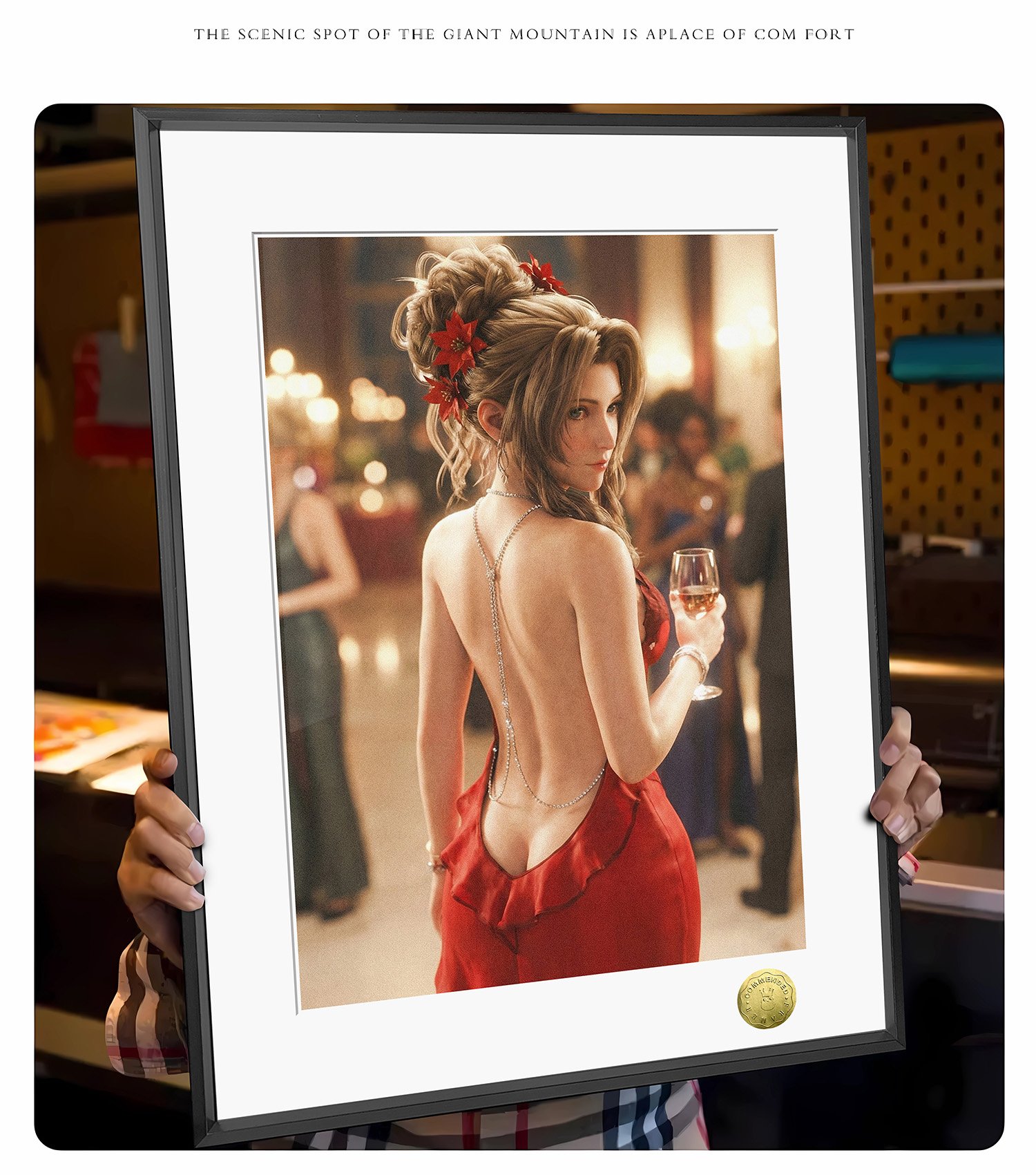 【週邊】皇呱工作室－最終幻想 名媛愛麗絲 裝飾畫