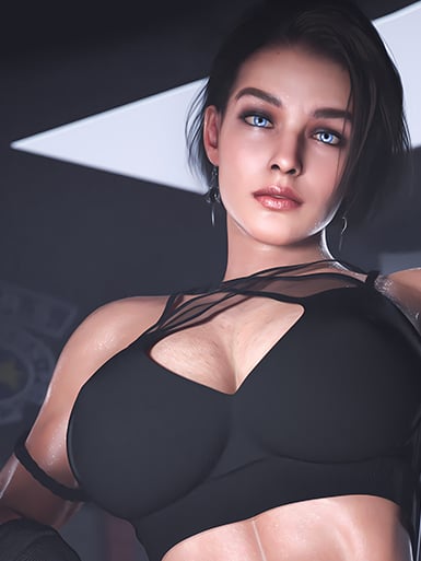 【週邊】巴洛克－生化危機 拳擊手吉爾 裝飾畫 & 冰箱貼